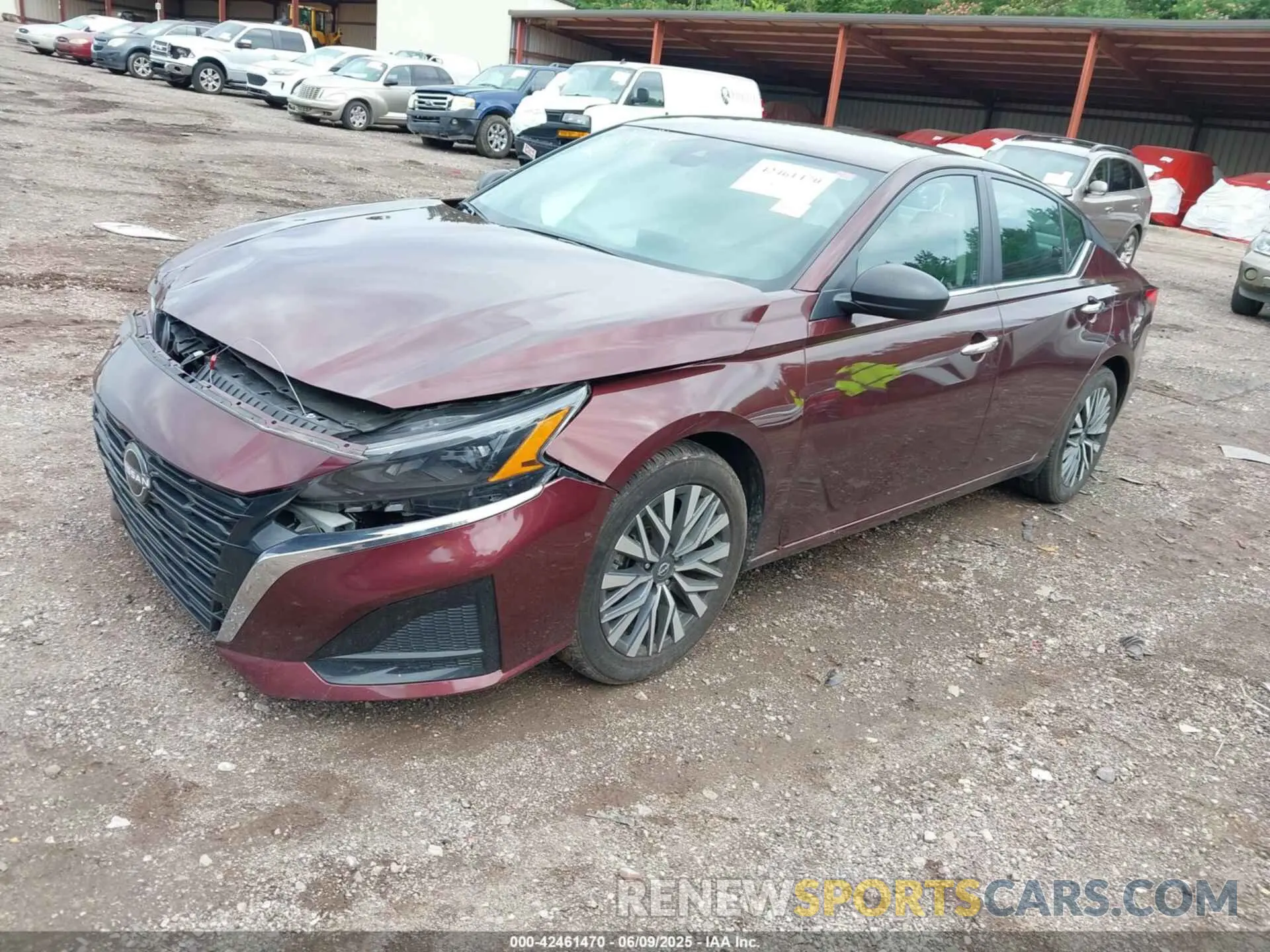 2 Photograph of a damaged car 1N4BL4DV9RN372620 NISSAN ALTIMA 2024