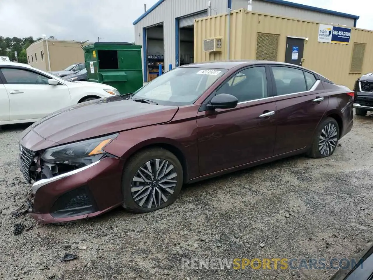1 Photograph of a damaged car 1N4BL4DVXRN319697 NISSAN ALTIMA 2024