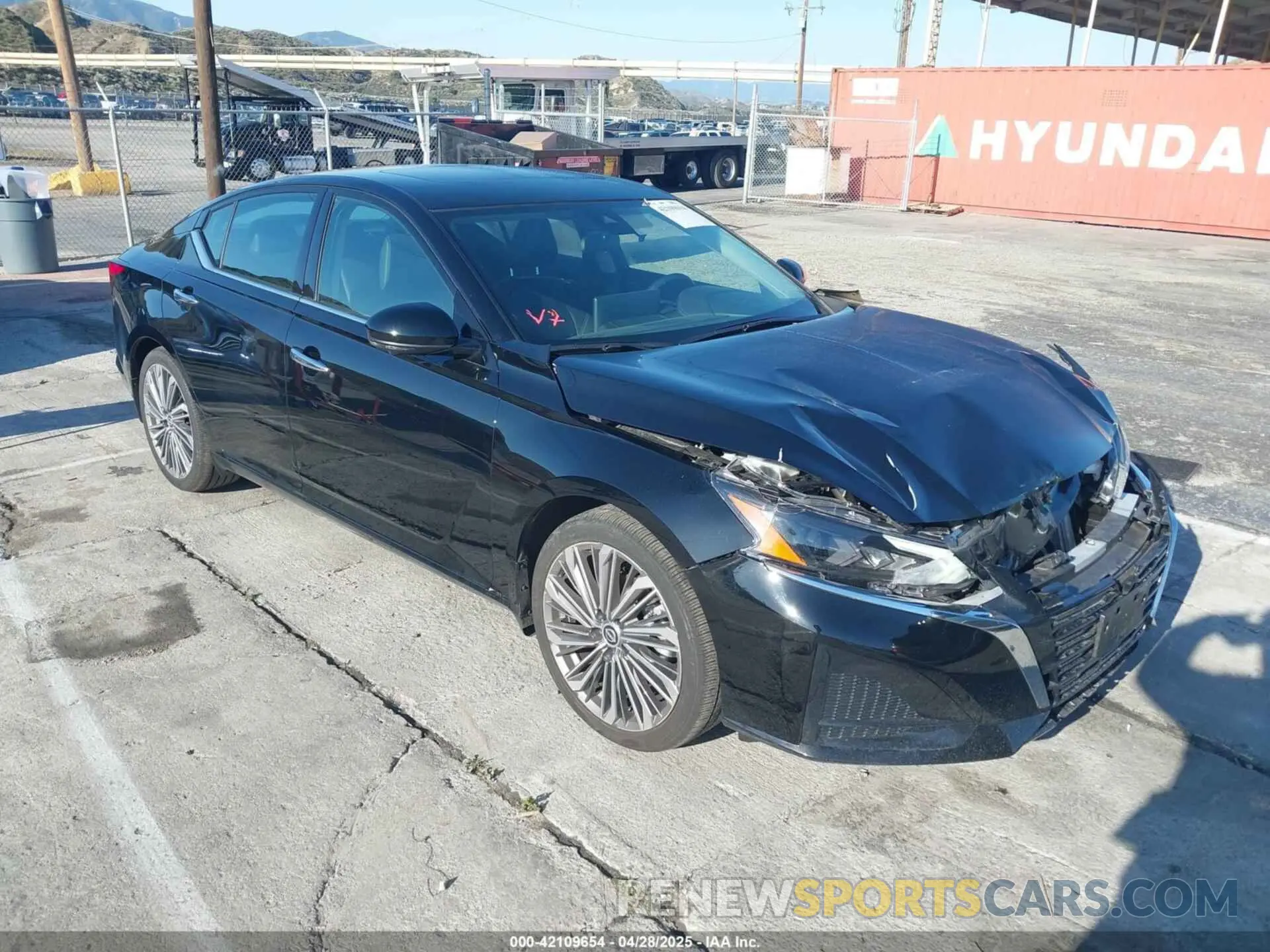 1 Photograph of a damaged car 1N4BL4EV1RN339691 NISSAN ALTIMA 2024