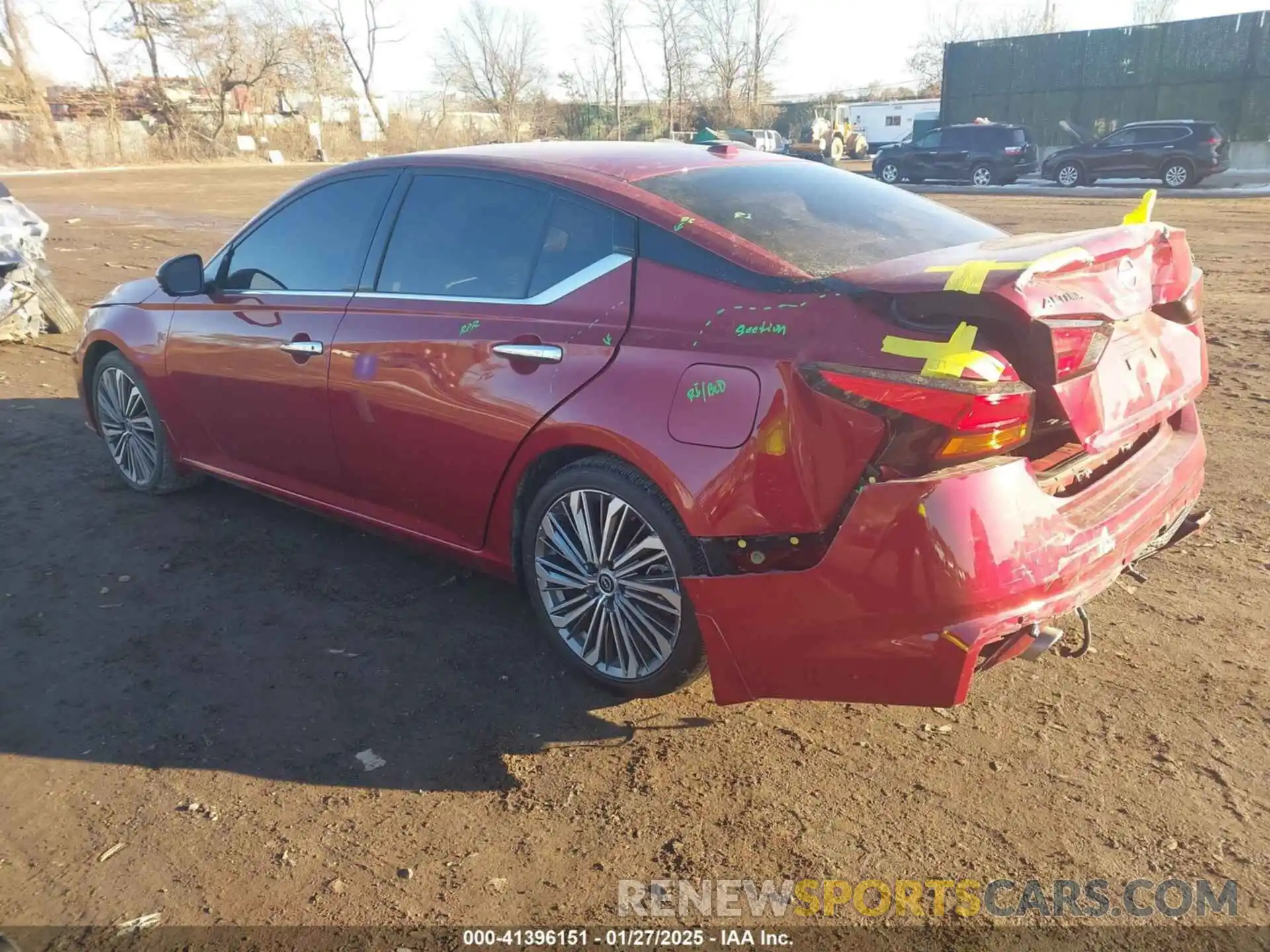 3 Photograph of a damaged car 1N4BL4EV5RN319489 NISSAN ALTIMA 2024