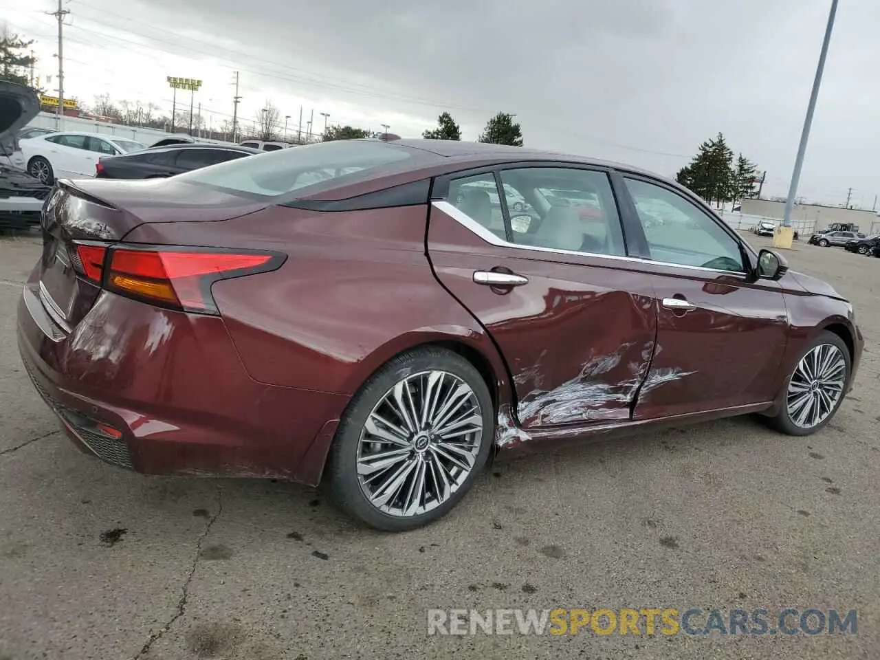 3 Photograph of a damaged car 1N4BL4EV6RN353991 NISSAN ALTIMA 2024
