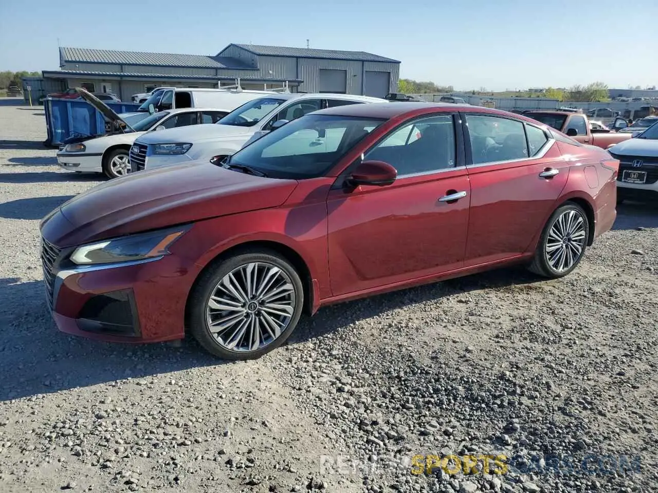 1 Photograph of a damaged car 1N4BL4EV7RN352137 NISSAN ALTIMA 2024