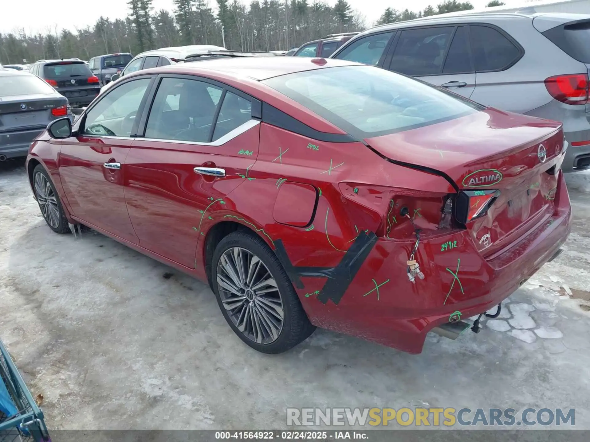 3 Photograph of a damaged car 1N4BL4EW2RN306563 NISSAN ALTIMA 2024