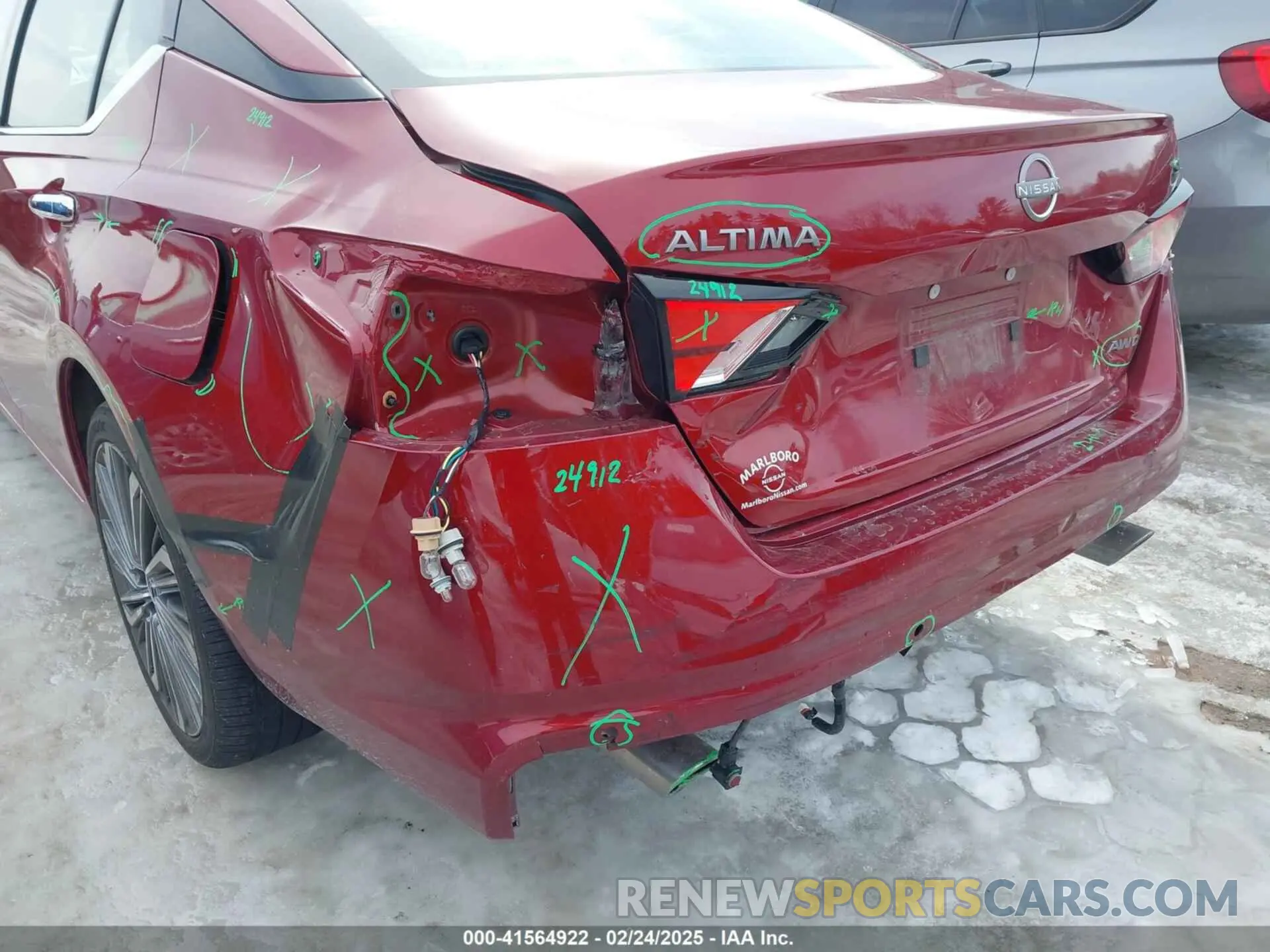 6 Photograph of a damaged car 1N4BL4EW2RN306563 NISSAN ALTIMA 2024