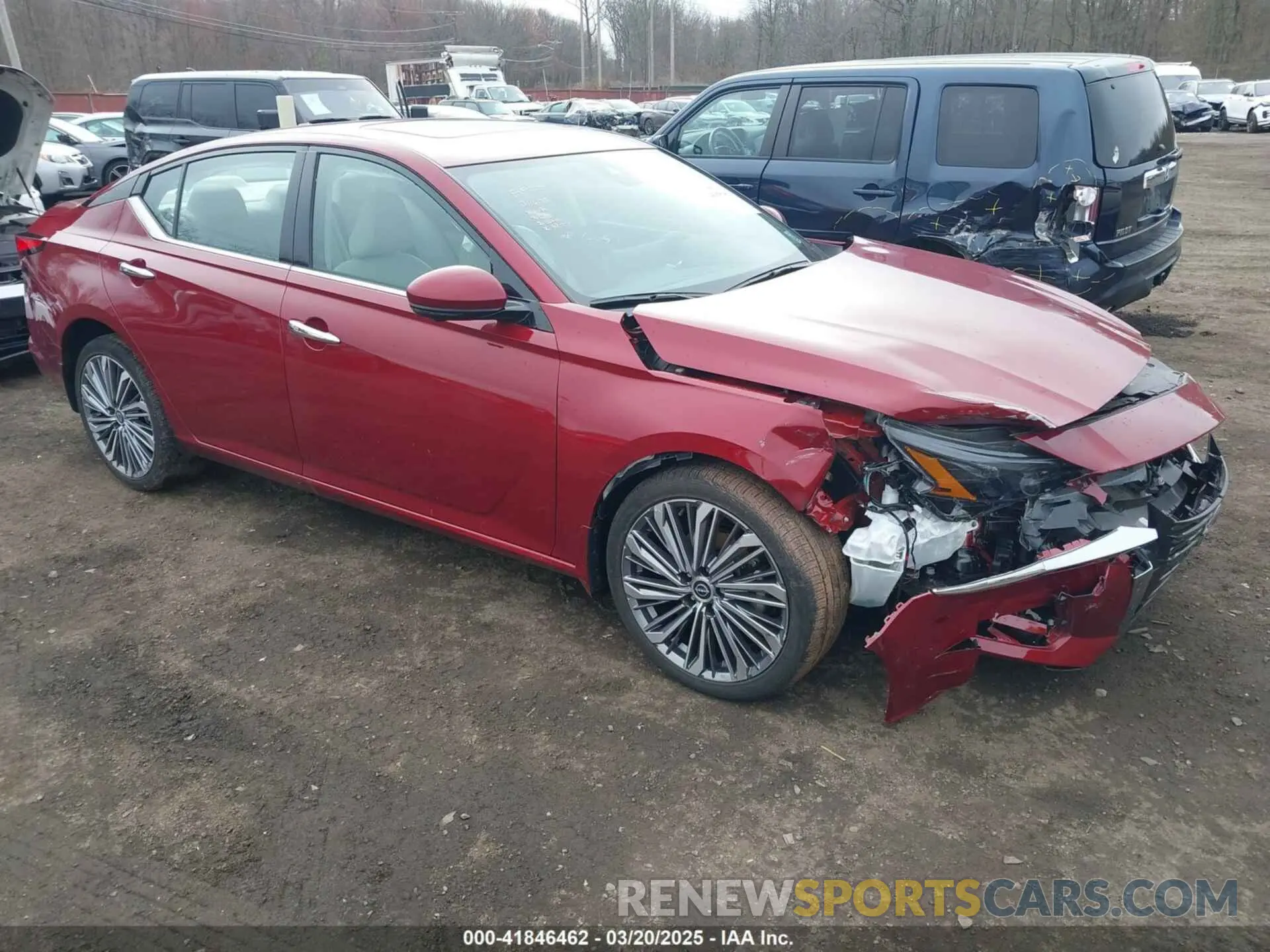 1 Photograph of a damaged car 1N4BL4EW6RN428908 NISSAN ALTIMA 2024
