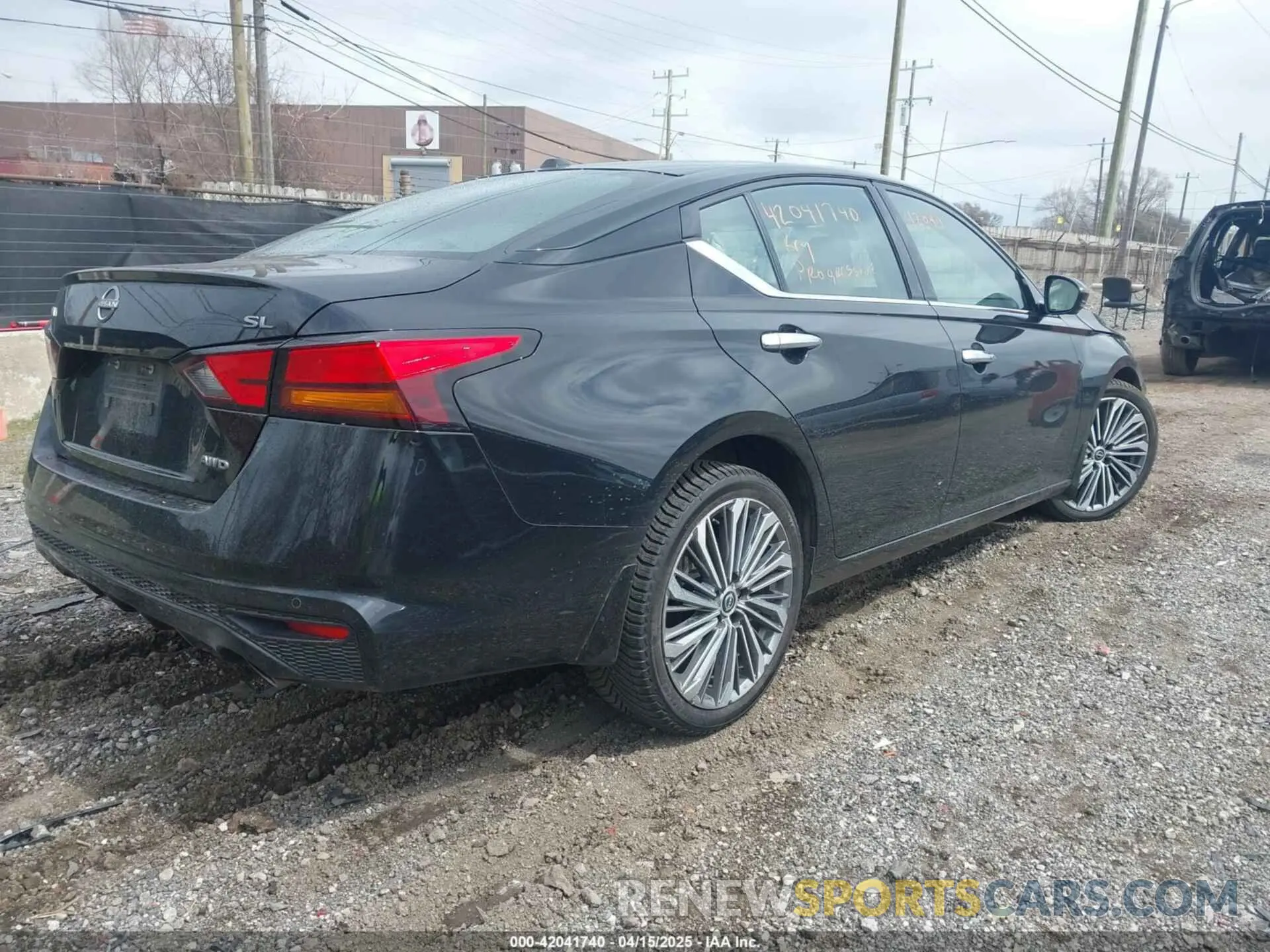 4 Photograph of a damaged car 1N4BL4EW8RN402715 NISSAN ALTIMA 2024