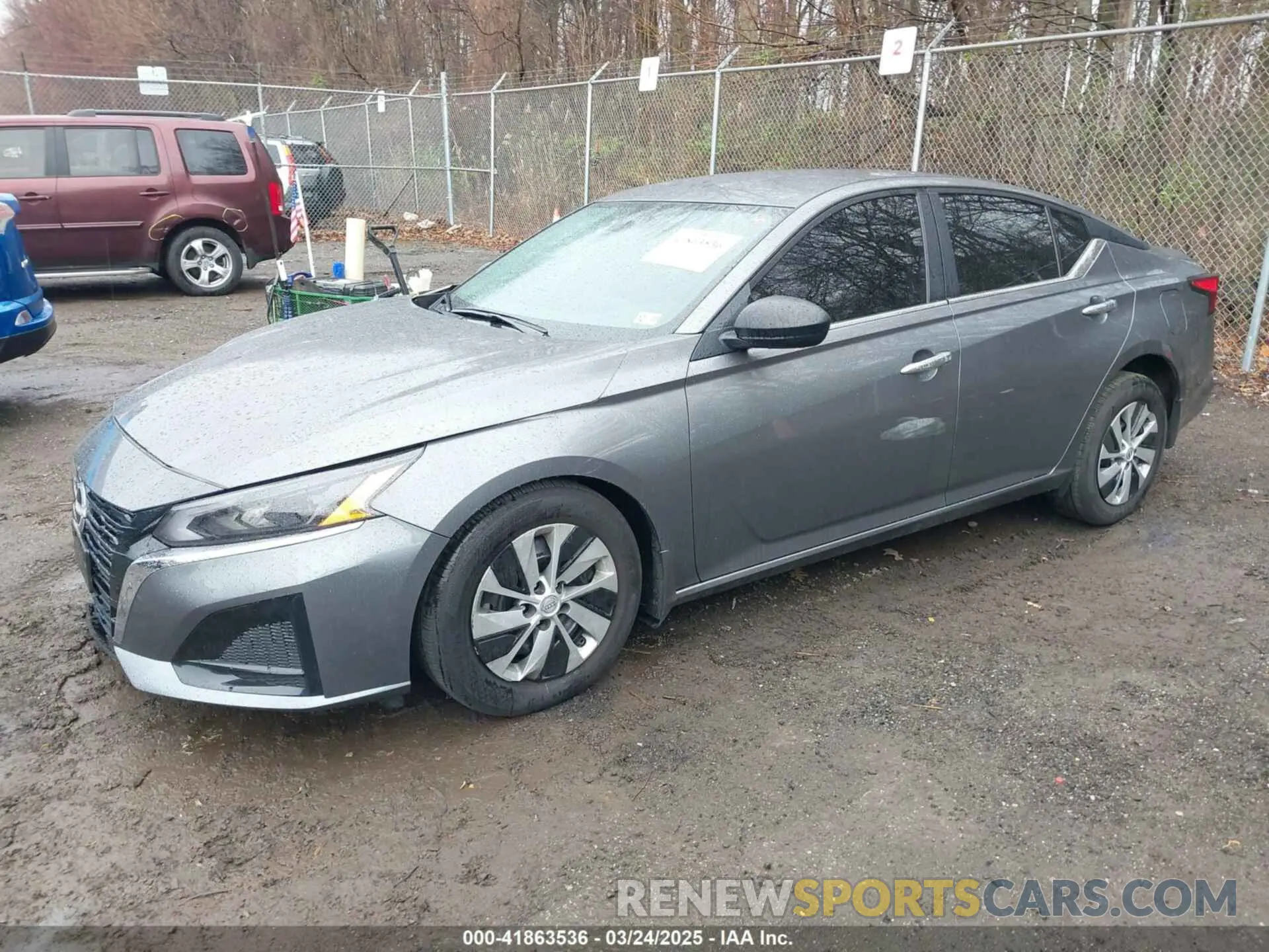 2 Photograph of a damaged car 1N4BL4BV1SN341144 NISSAN ALTIMA 2025