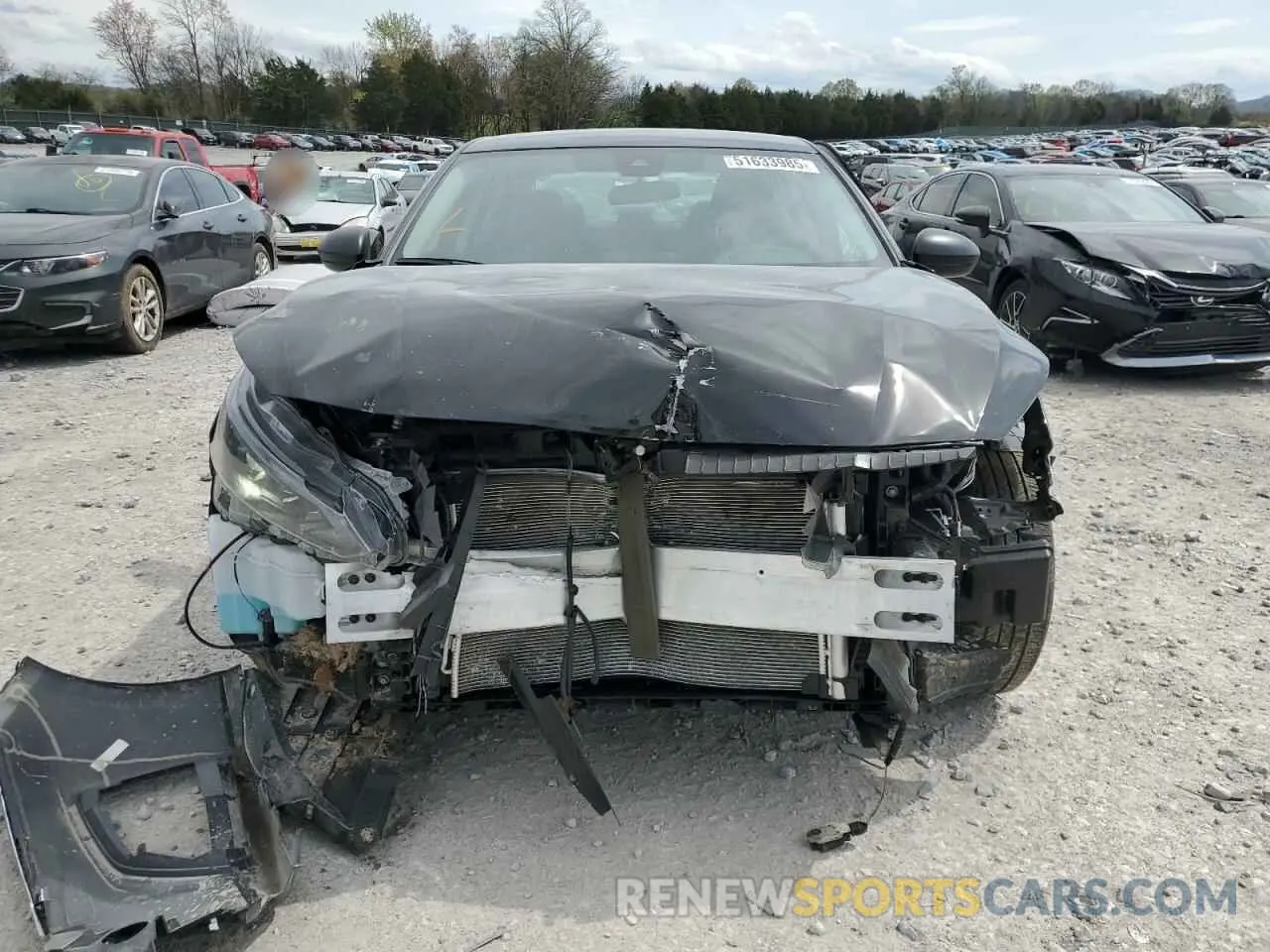 5 Photograph of a damaged car 1N4BL4BV3SN318092 NISSAN ALTIMA 2025