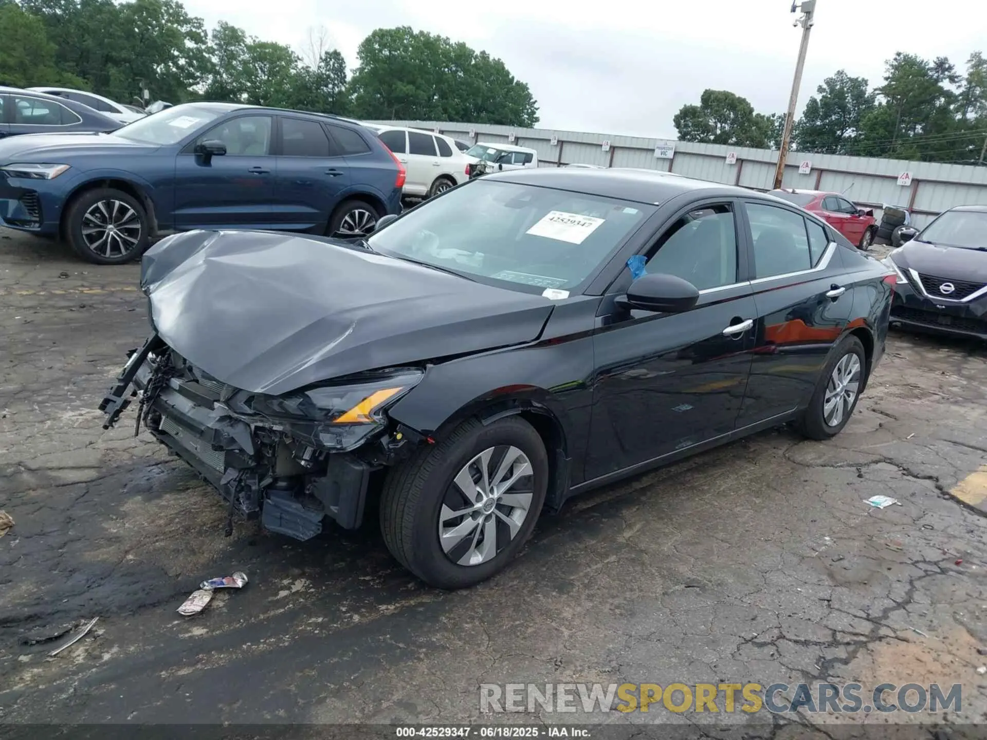2 Photograph of a damaged car 1N4BL4BV4SN325231 NISSAN ALTIMA 2025