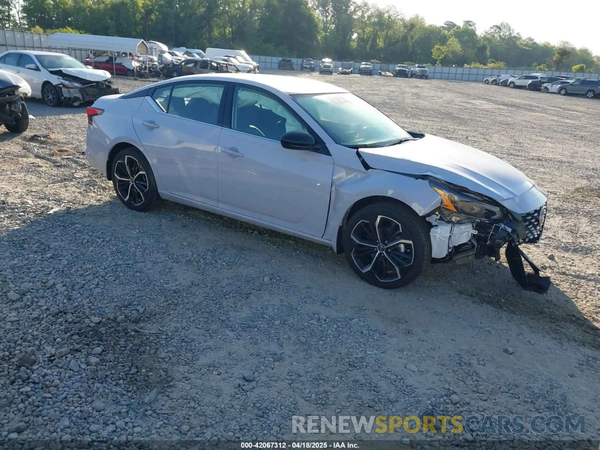 1 Photograph of a damaged car 1N4BL4CV7SN354284 NISSAN ALTIMA 2025