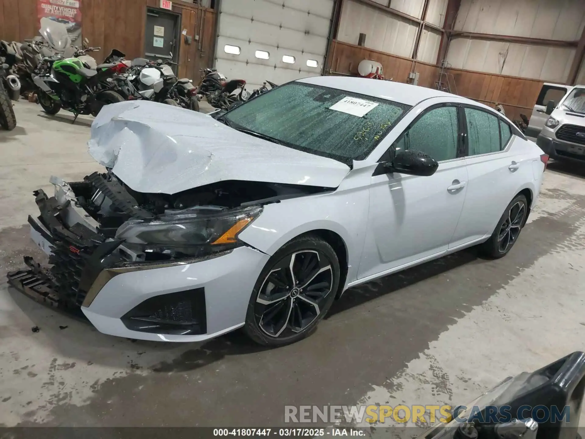 2 Photograph of a damaged car 1N4BL4CV8SN336988 NISSAN ALTIMA 2025