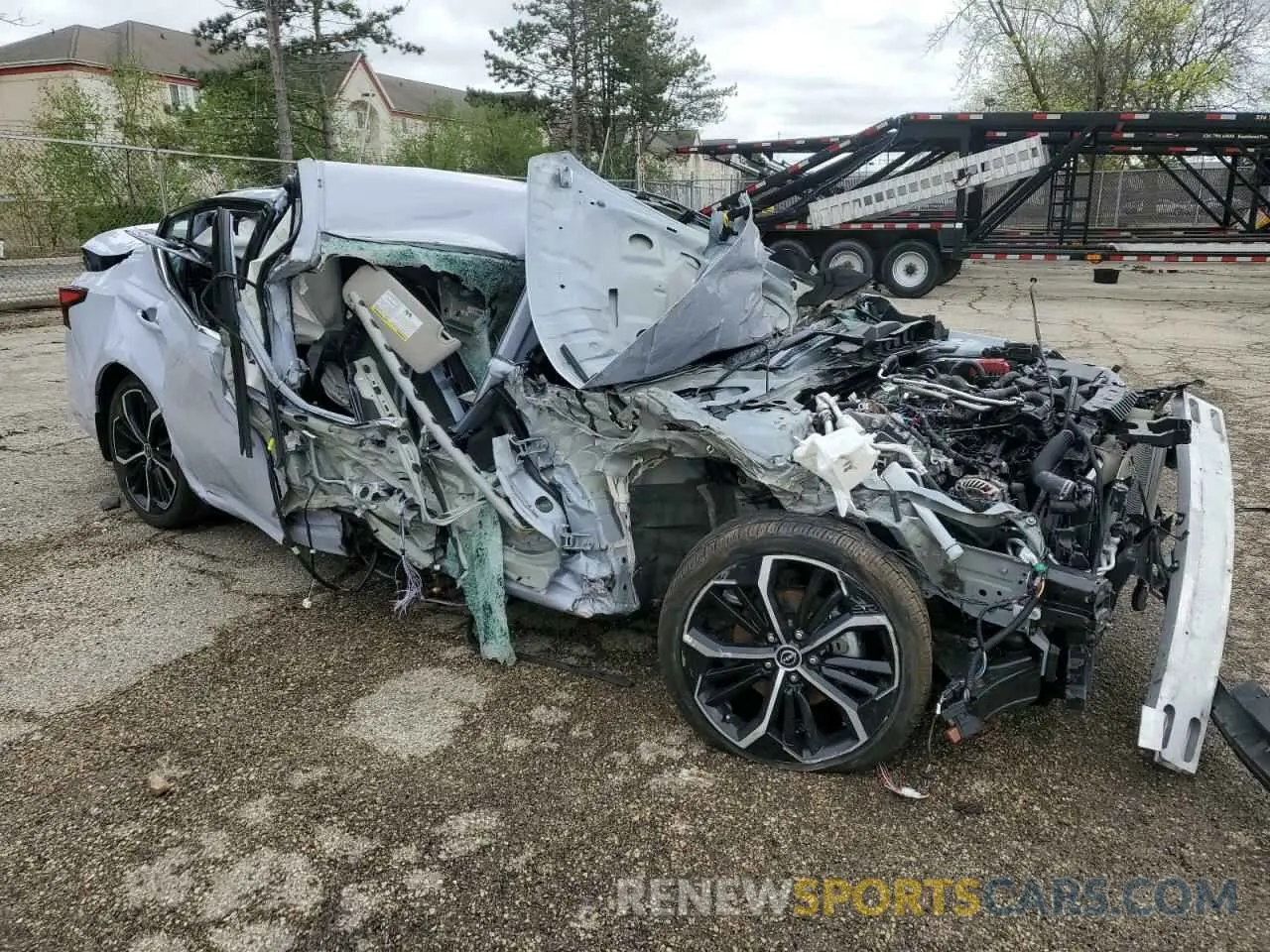 4 Photograph of a damaged car 1N4BL4CV9SN314725 NISSAN ALTIMA 2025