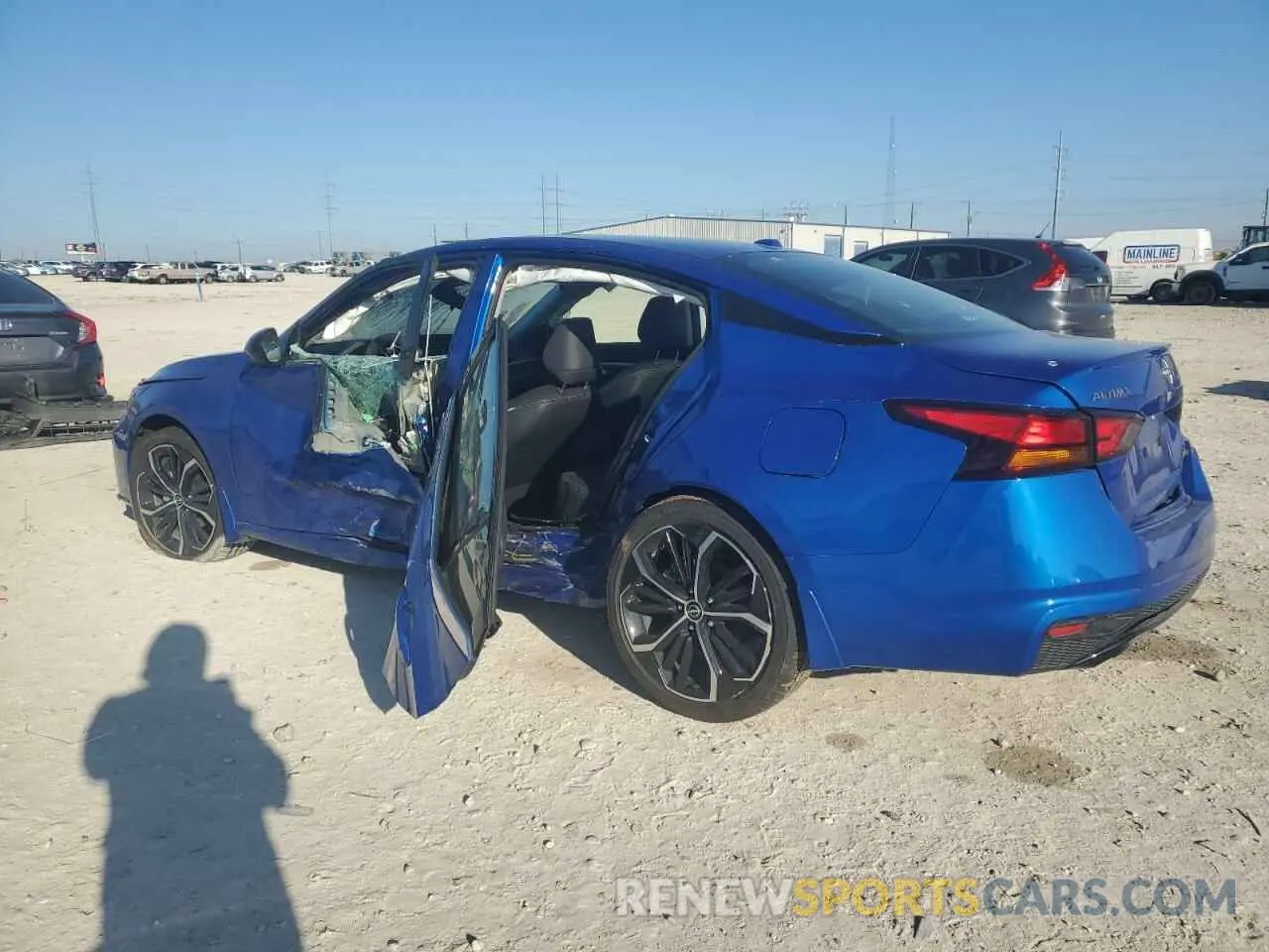 2 Photograph of a damaged car 1N4BL4CWXSN334359 NISSAN ALTIMA 2025