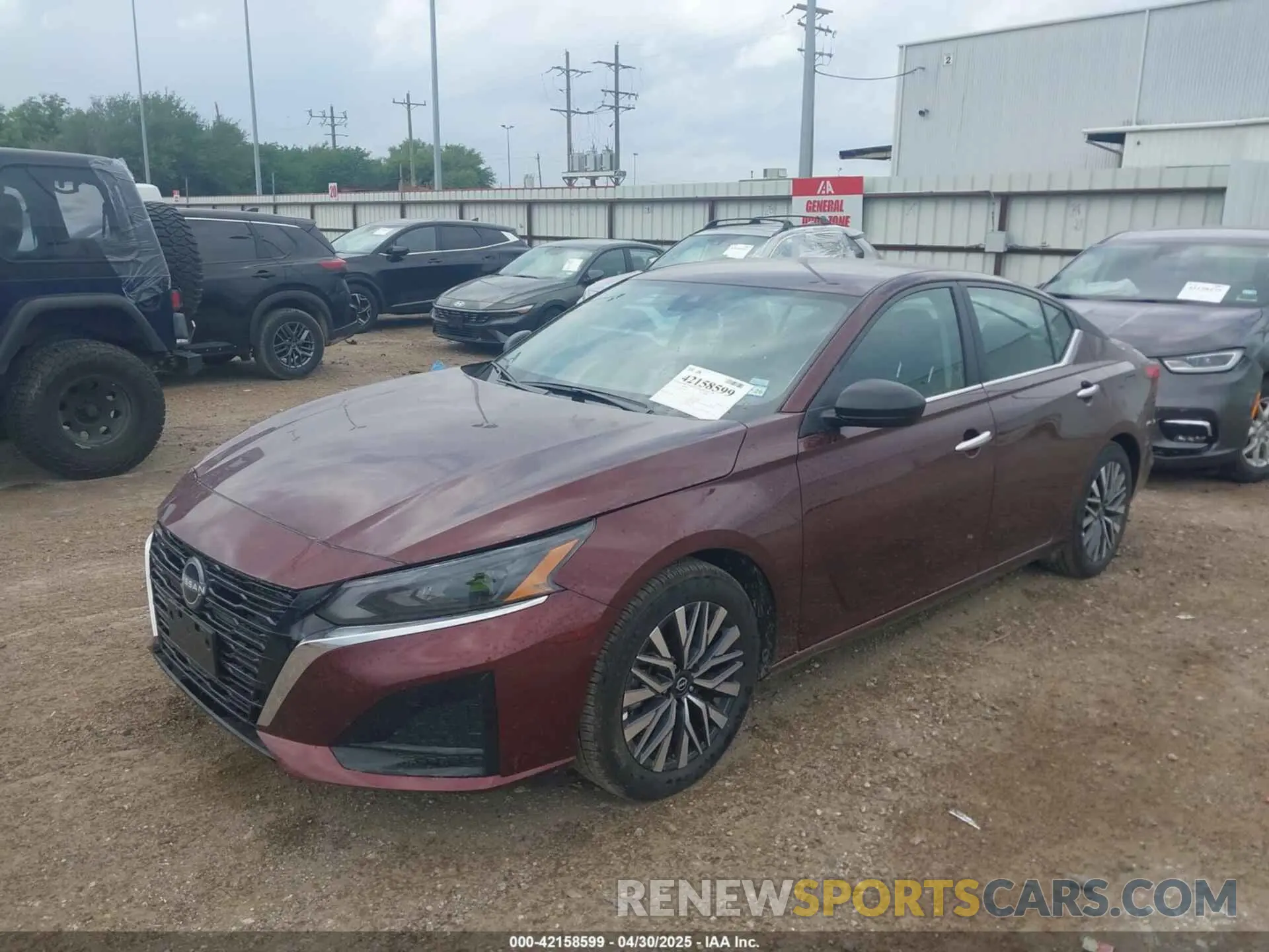2 Photograph of a damaged car 1N4BL4DV0SN358319 NISSAN ALTIMA 2025