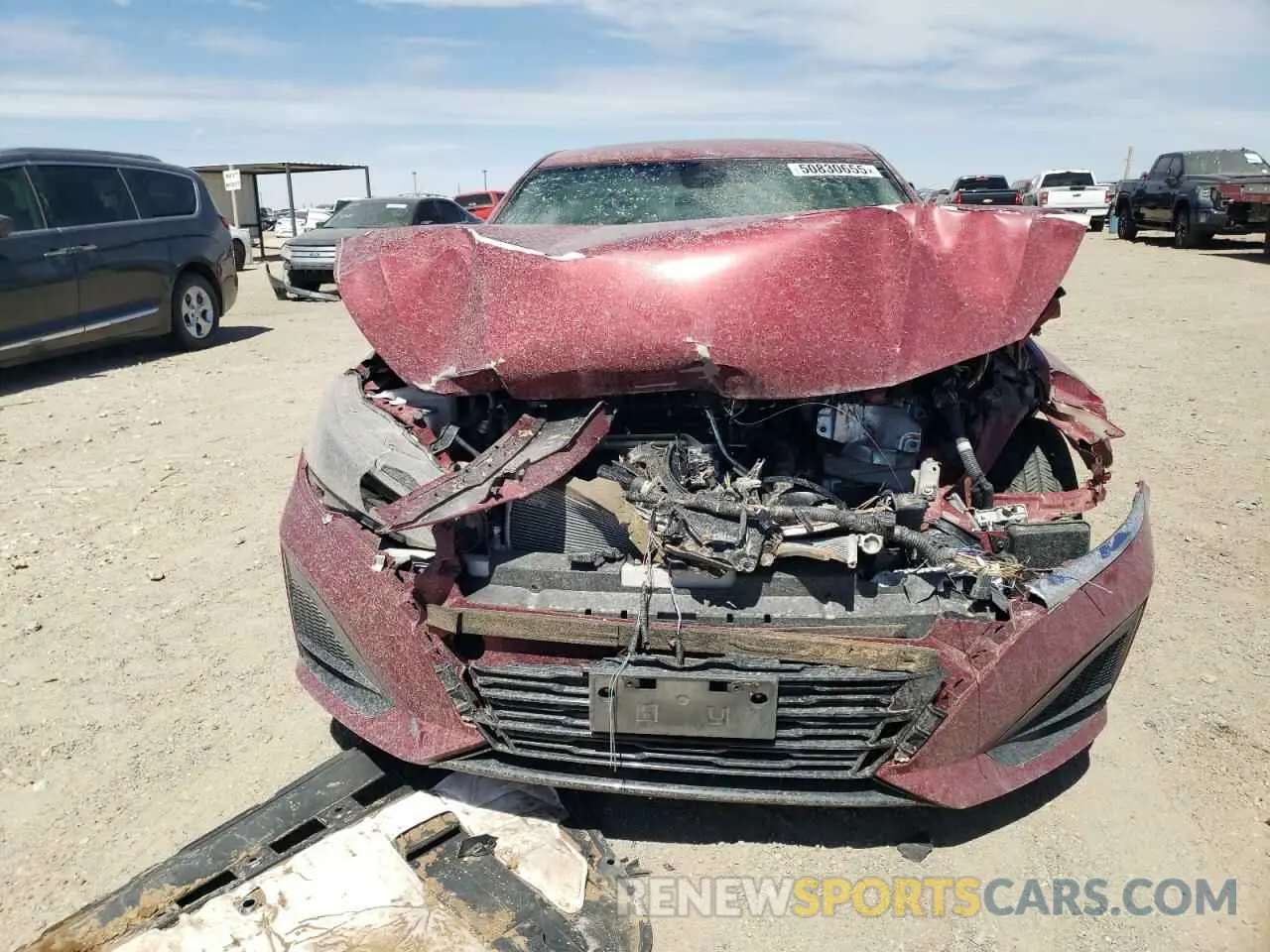 5 Photograph of a damaged car 1N4BL4DV1SN307721 NISSAN ALTIMA 2025