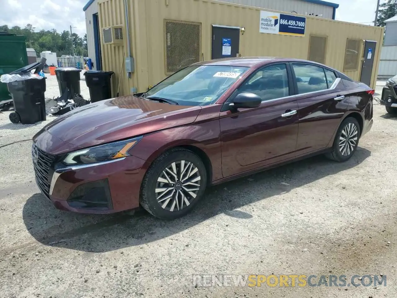 1 Photograph of a damaged car 1N4BL4DV1SN309033 NISSAN ALTIMA 2025
