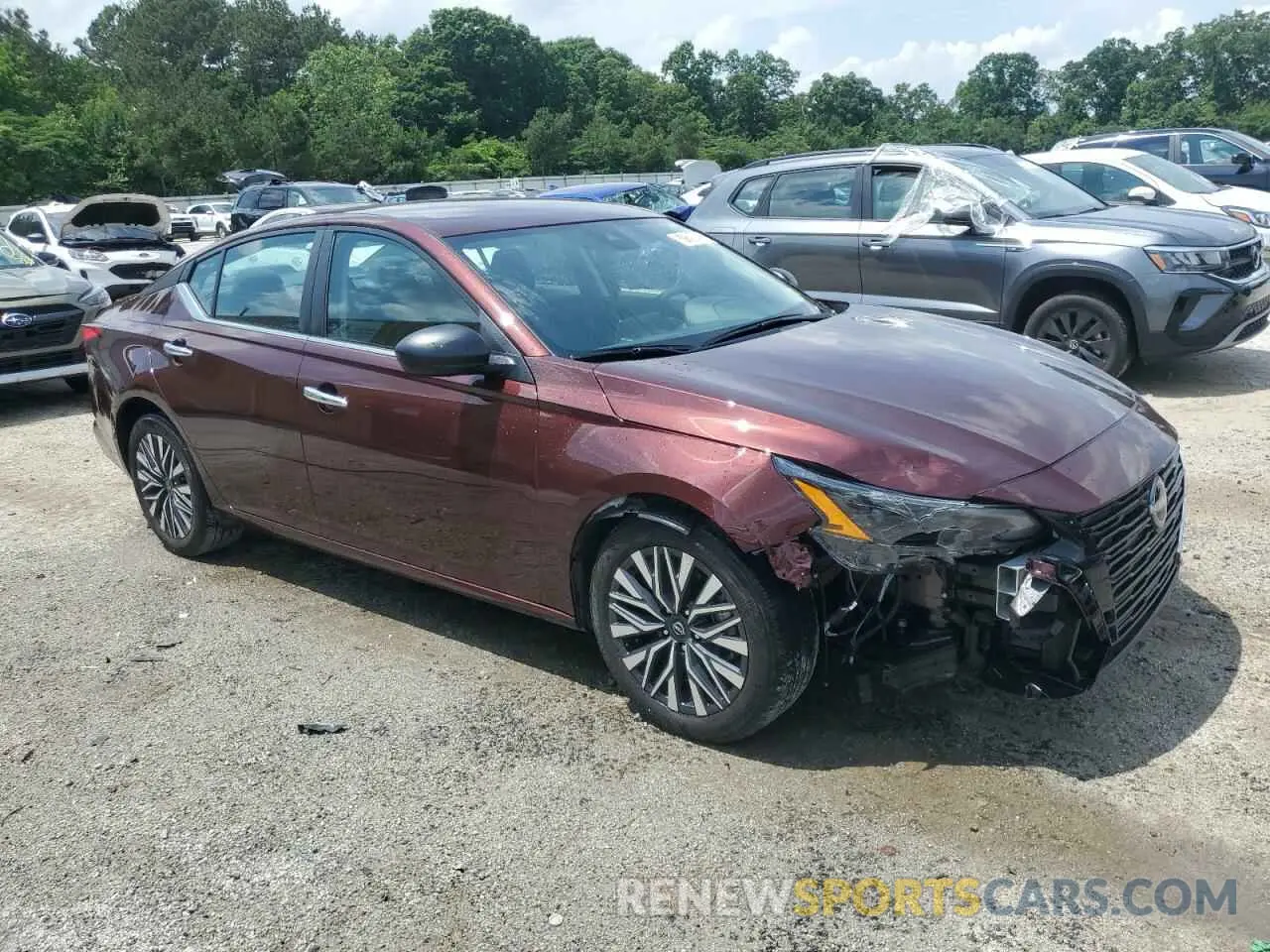 4 Photograph of a damaged car 1N4BL4DV1SN309033 NISSAN ALTIMA 2025