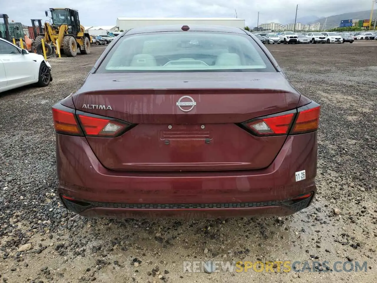 6 Photograph of a damaged car 1N4BL4DV3SN300656 NISSAN ALTIMA 2025