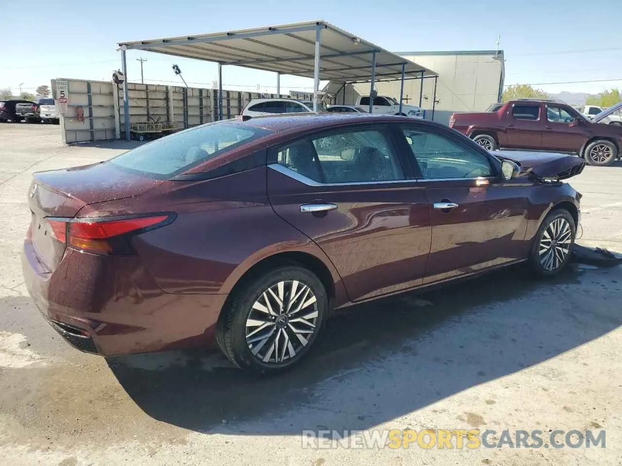 3 Photograph of a damaged car 1N4BL4DV4SN310385 NISSAN ALTIMA 2025