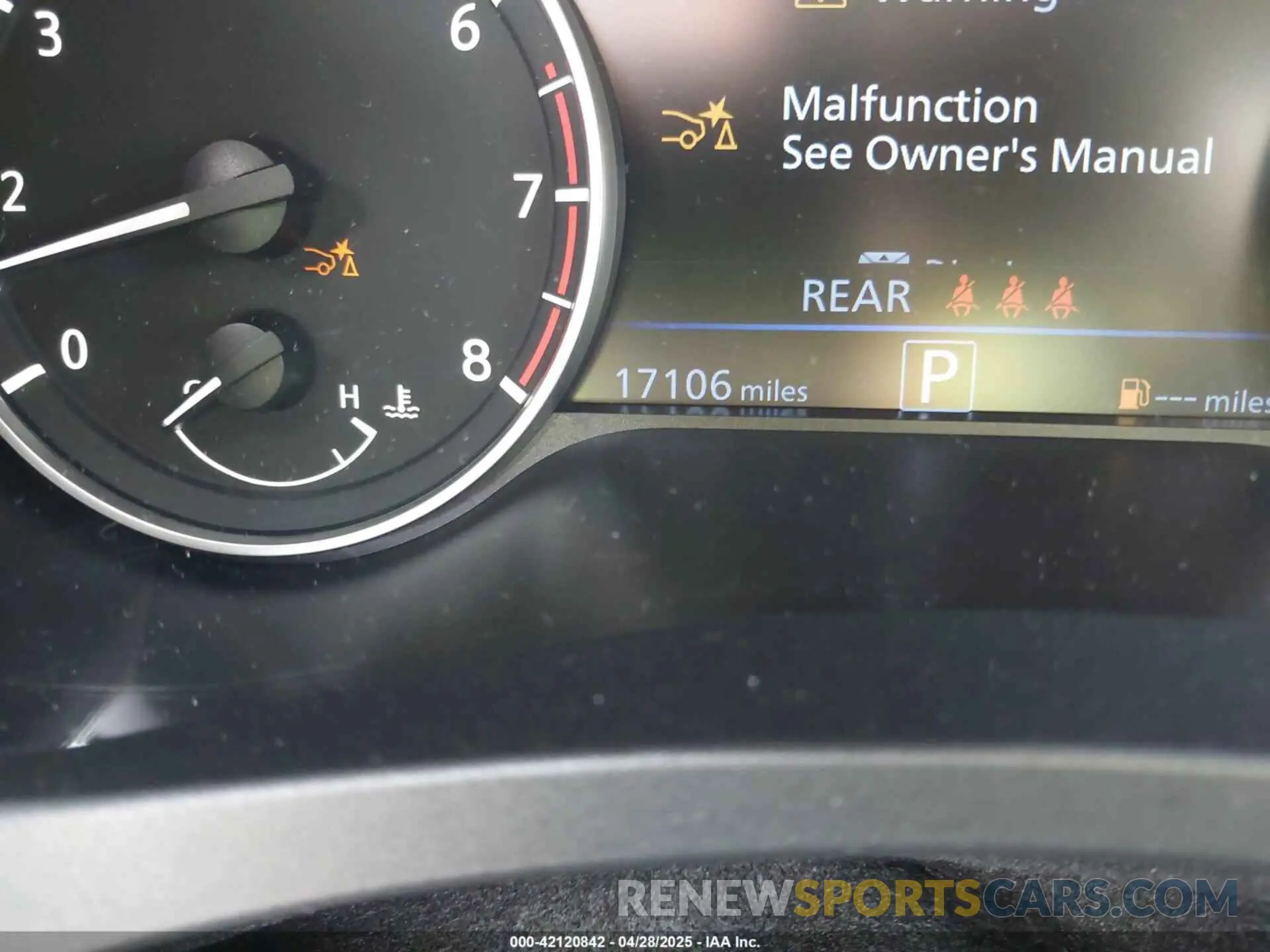 15 Photograph of a damaged car 1N4BL4DV4SN313741 NISSAN ALTIMA 2025