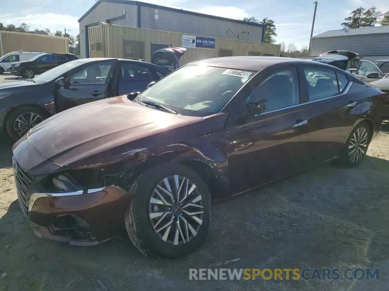 1 Photograph of a damaged car 1N4BL4DV4SN341927 NISSAN ALTIMA 2025