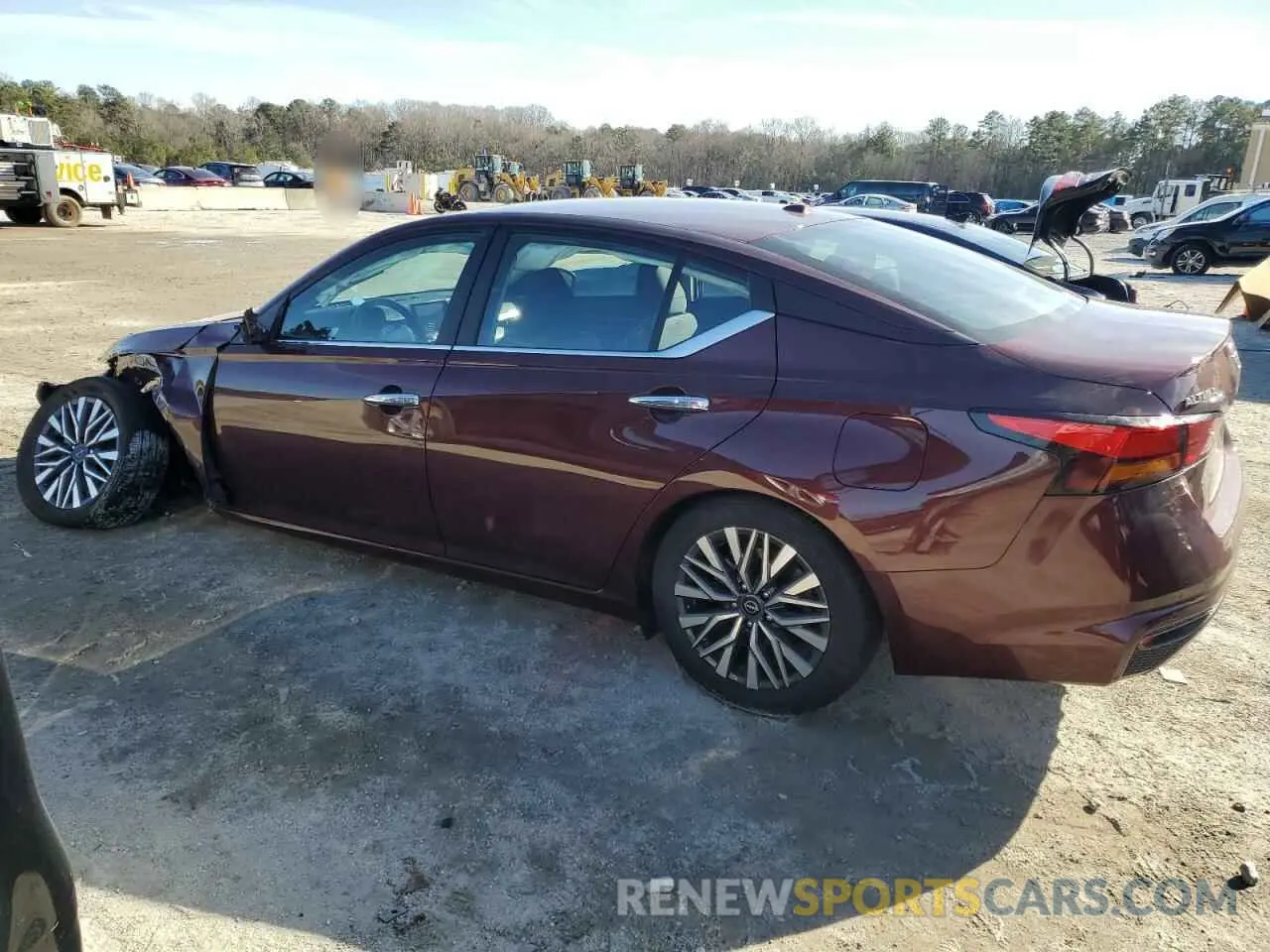 2 Photograph of a damaged car 1N4BL4DV4SN341927 NISSAN ALTIMA 2025