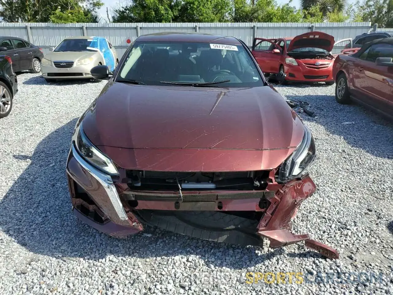 5 Photograph of a damaged car 1N4BL4DV4SN343175 NISSAN ALTIMA 2025
