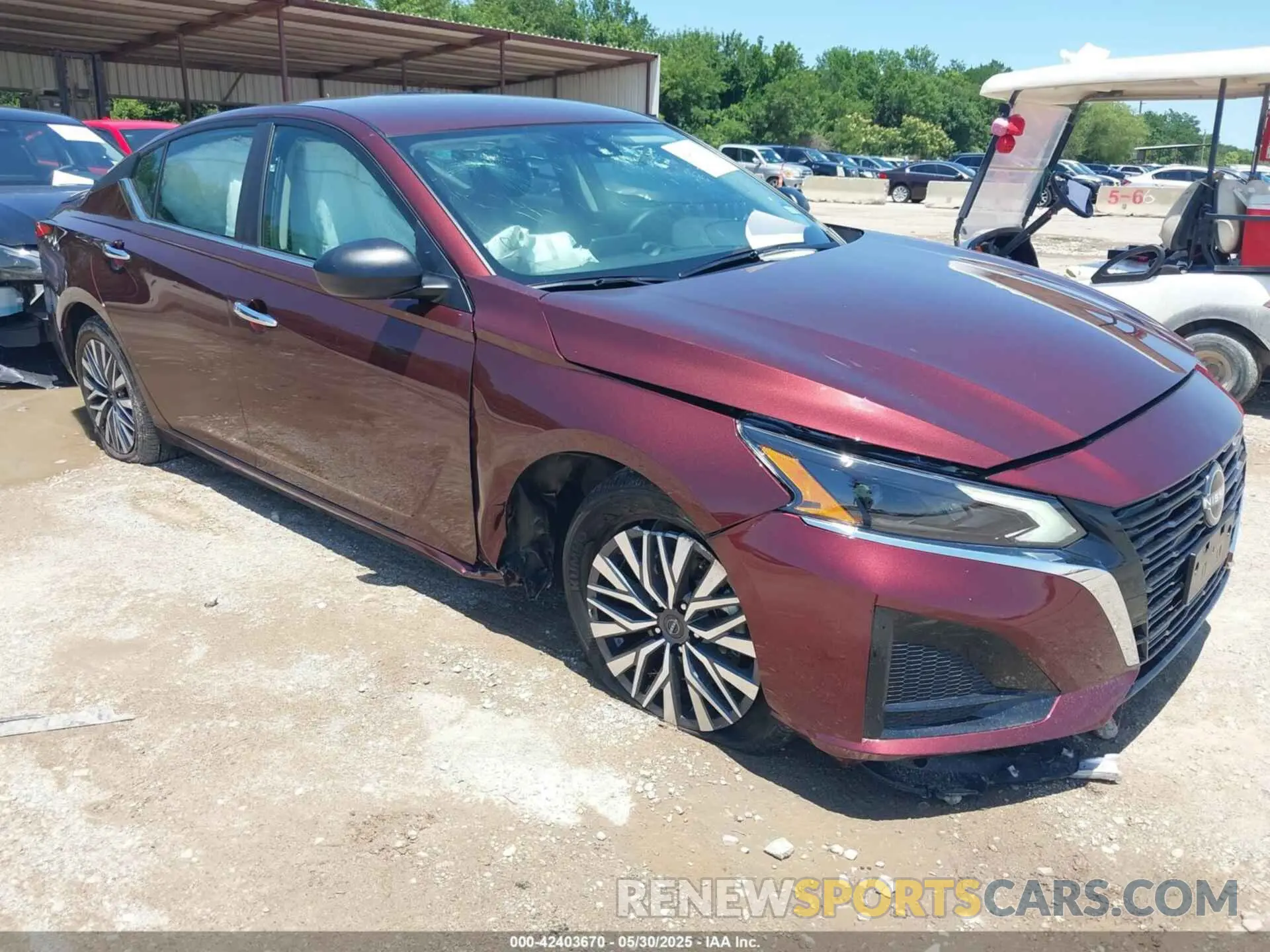 1 Photograph of a damaged car 1N4BL4DV5SN390439 NISSAN ALTIMA 2025