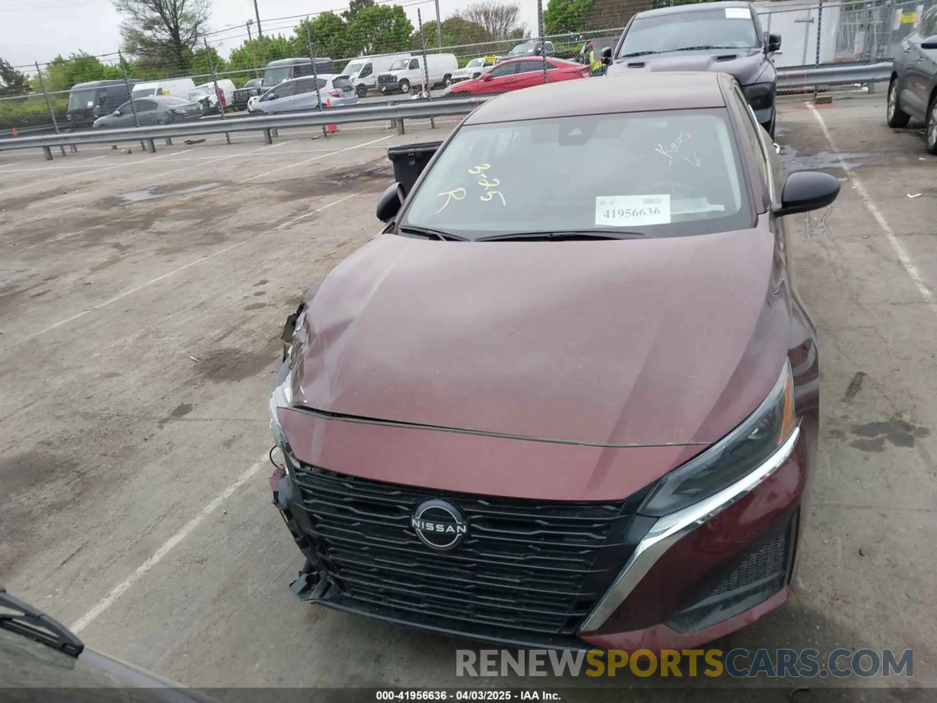 12 Photograph of a damaged car 1N4BL4DV6SN324482 NISSAN ALTIMA 2025