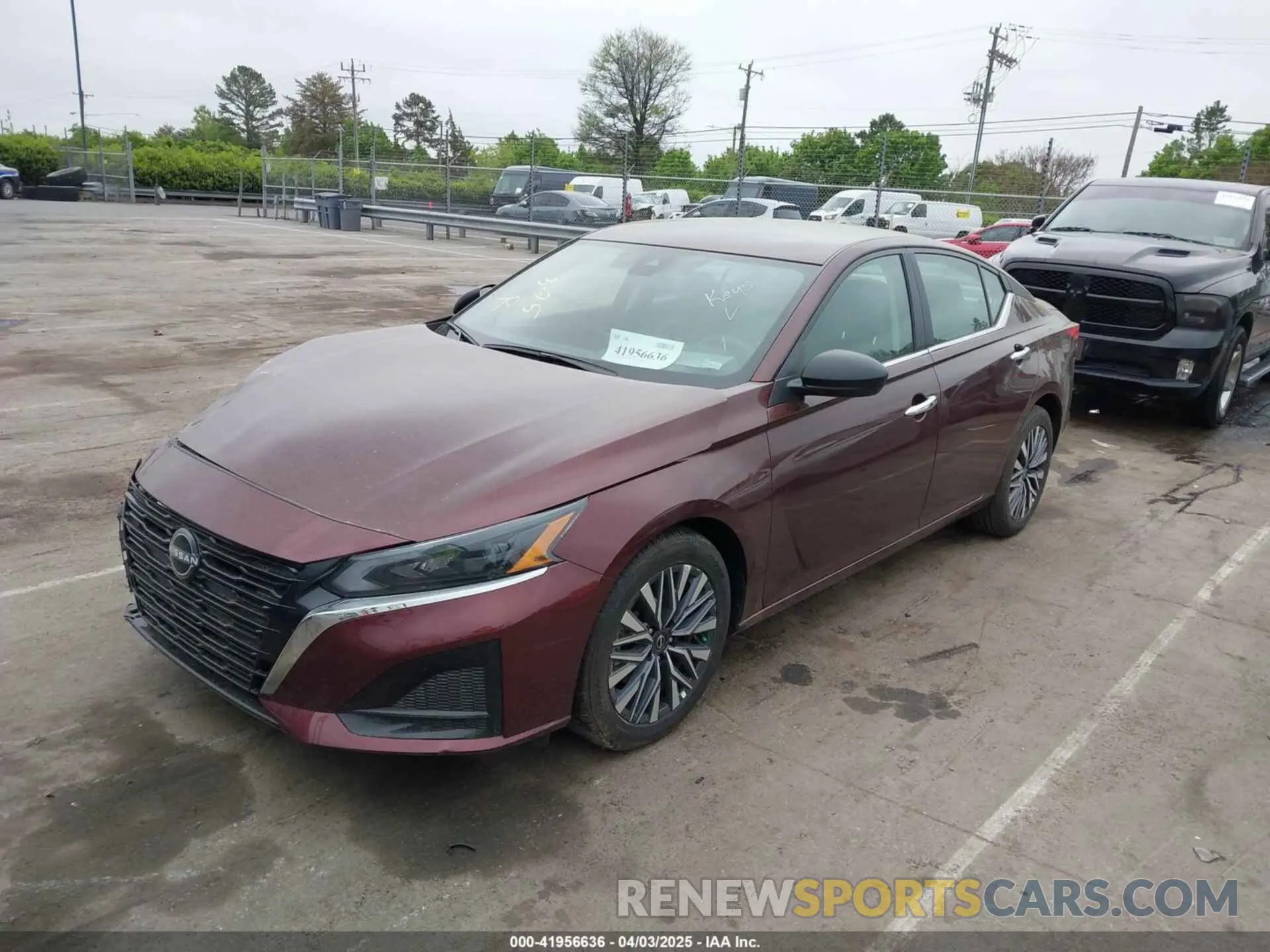 2 Photograph of a damaged car 1N4BL4DV6SN324482 NISSAN ALTIMA 2025