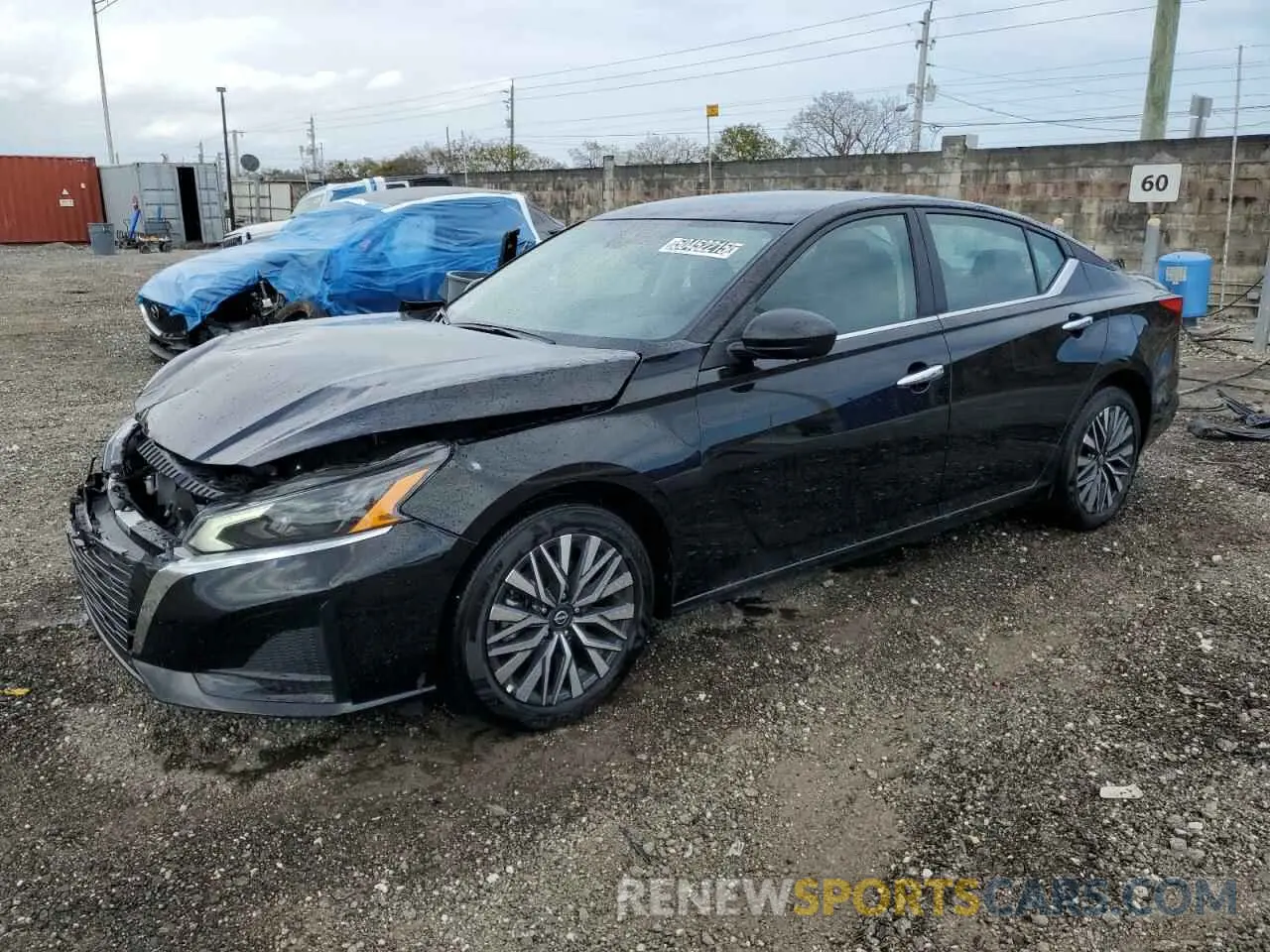 1 Photograph of a damaged car 1N4BL4DV6SN327821 NISSAN ALTIMA 2025