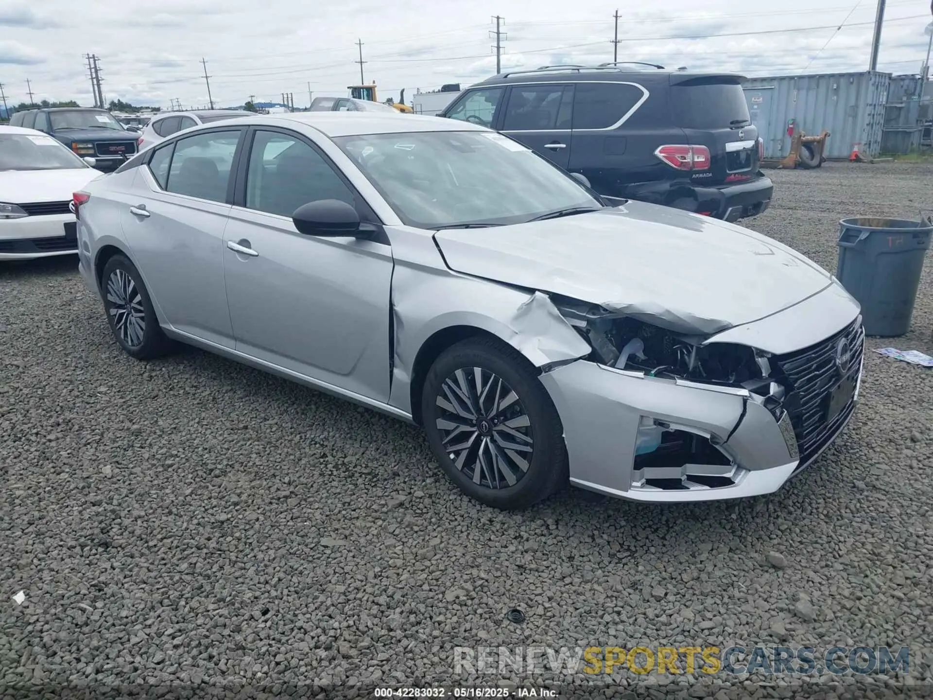 1 Photograph of a damaged car 1N4BL4DV6SN377635 NISSAN ALTIMA 2025