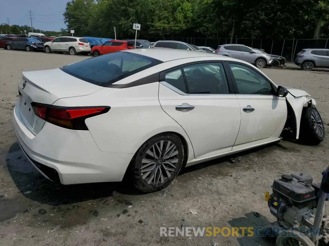 3 Photograph of a damaged car 1N4BL4DV7SN317864 NISSAN ALTIMA 2025