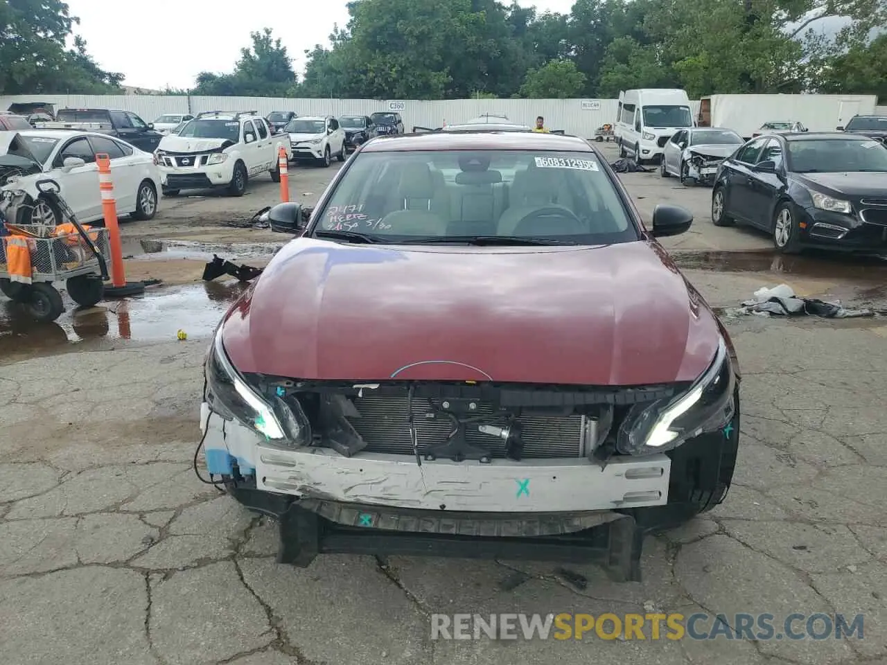 5 Photograph of a damaged car 1N4BL4DV8SN301737 NISSAN ALTIMA 2025