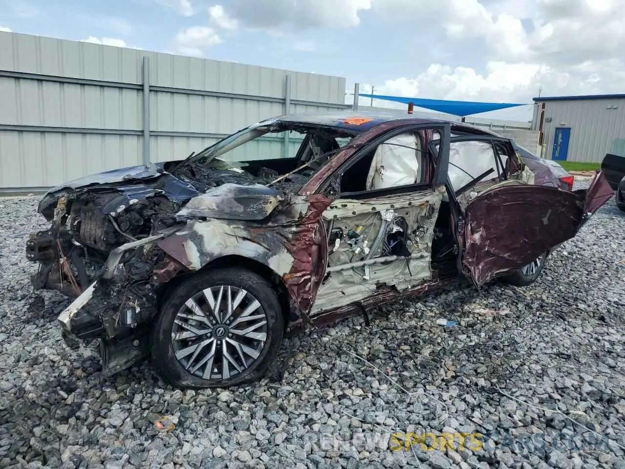 1 Photograph of a damaged car 1N4BL4DV8SN357001 NISSAN ALTIMA 2025