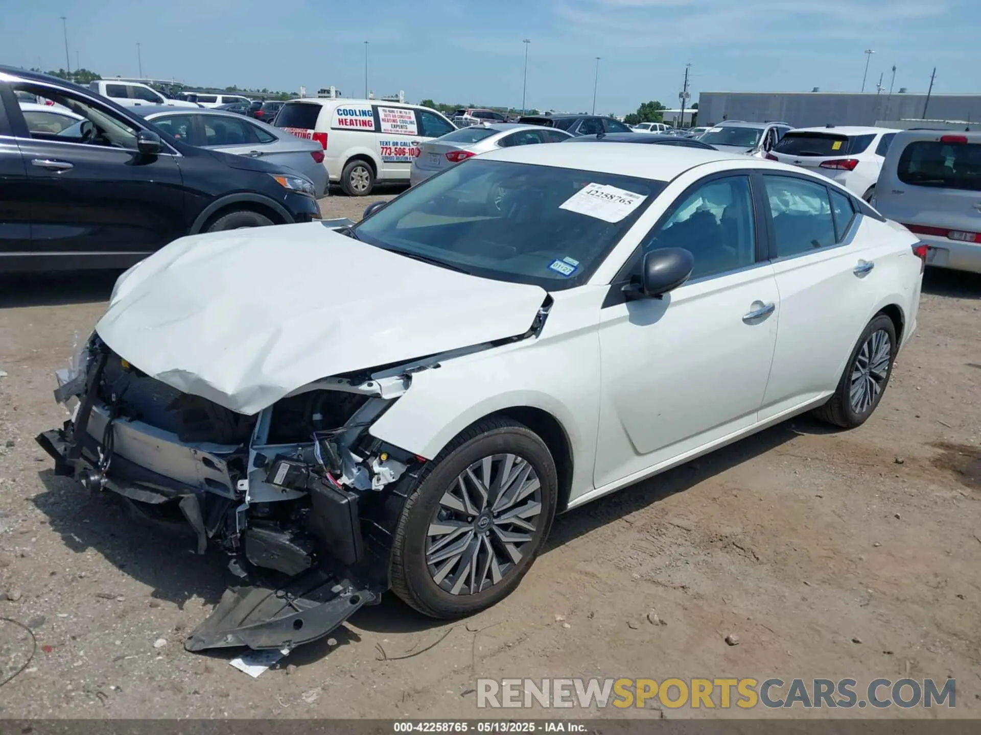2 Photograph of a damaged car 1N4BL4DV8SN371660 NISSAN ALTIMA 2025