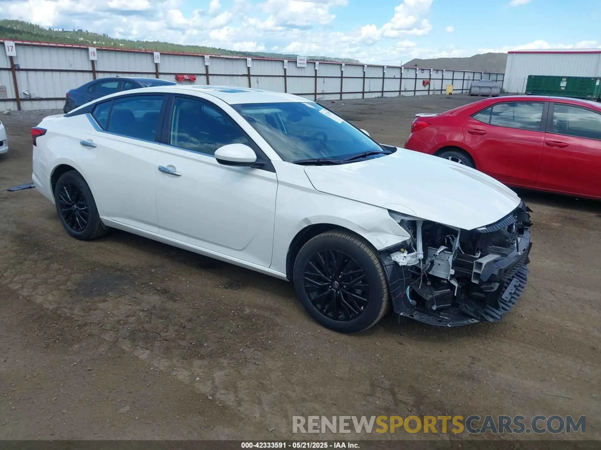 1 Photograph of a damaged car 1N4BL4DW4SN362026 NISSAN ALTIMA 2025
