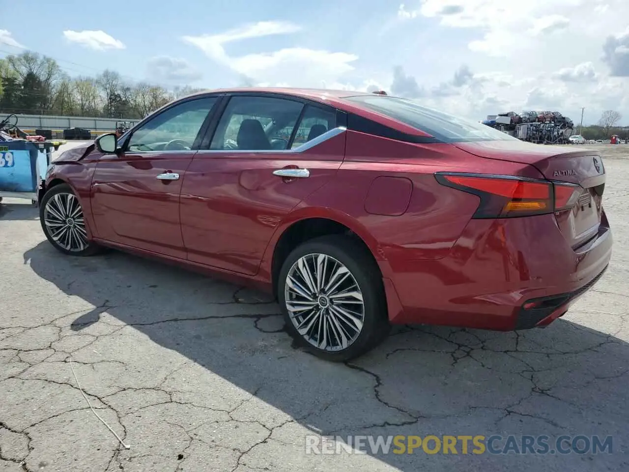2 Photograph of a damaged car 1N4BL4EW1SN313431 NISSAN ALTIMA 2025