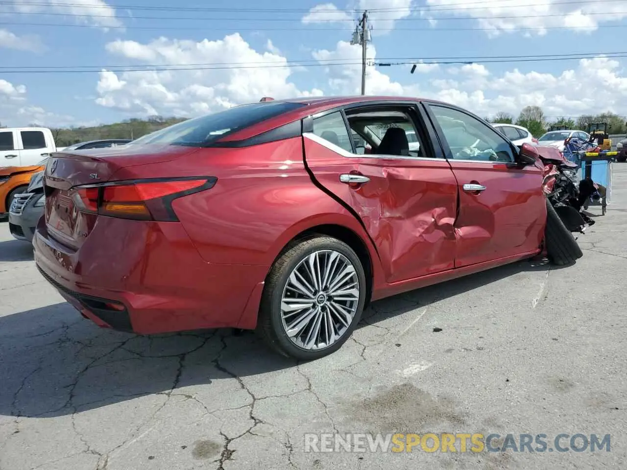 3 Photograph of a damaged car 1N4BL4EW1SN313431 NISSAN ALTIMA 2025