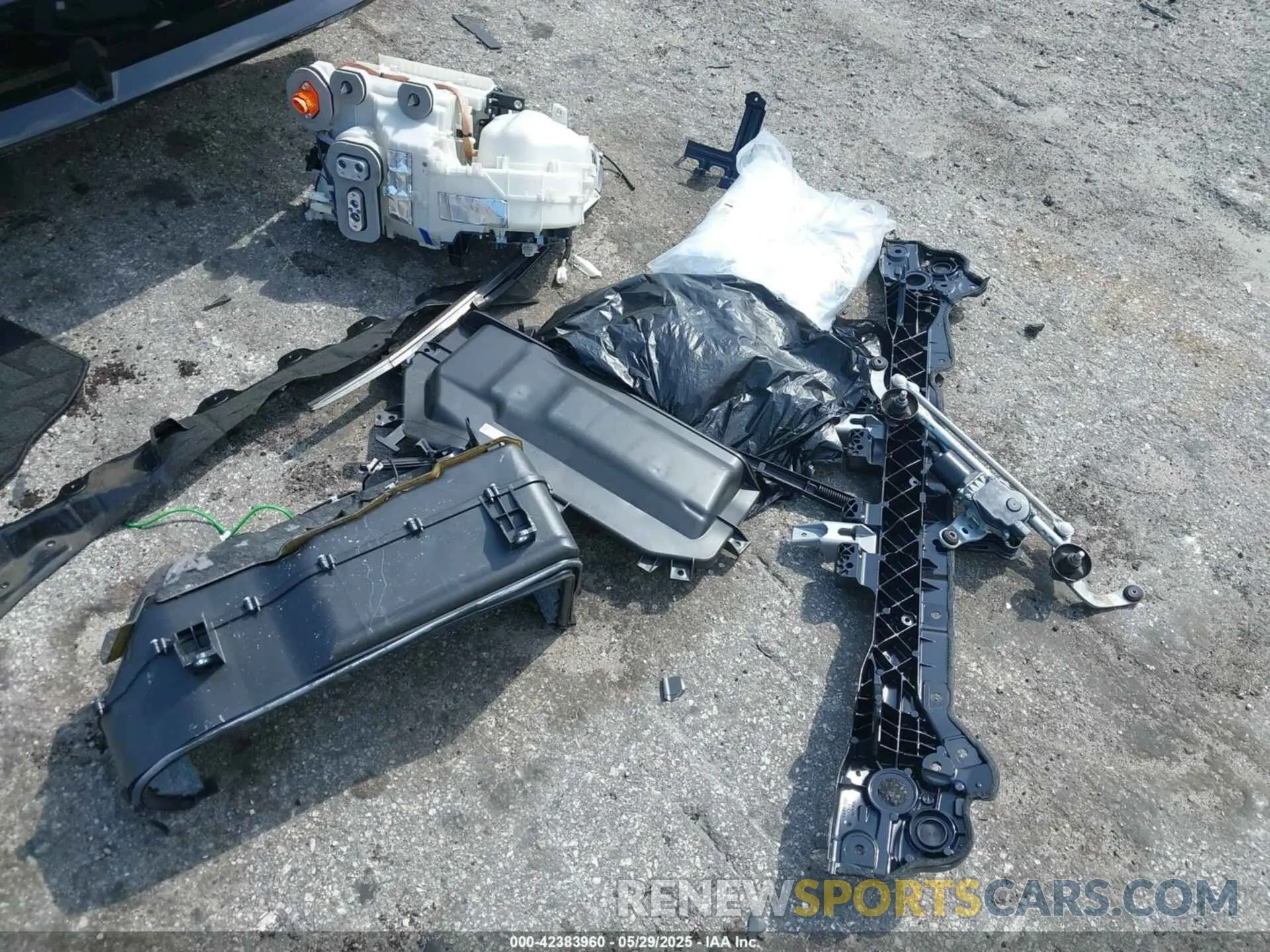 12 Photograph of a damaged car JN1AF0BA2PM404481 NISSAN ARIYA 2023