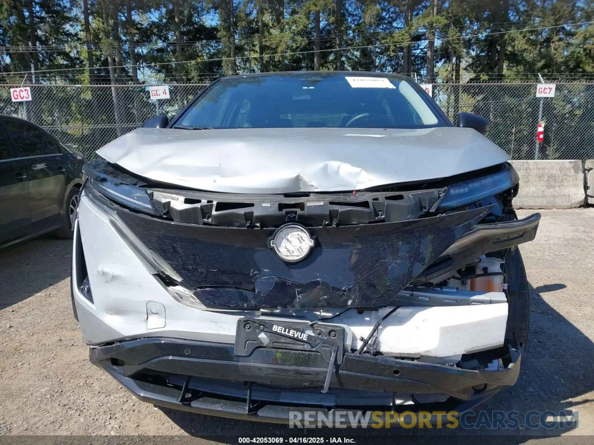 13 Photograph of a damaged car JN1AF0BA2PM407039 NISSAN ARIYA 2023