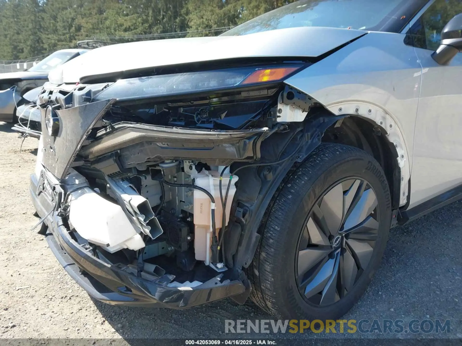 23 Photograph of a damaged car JN1AF0BA2PM407039 NISSAN ARIYA 2023