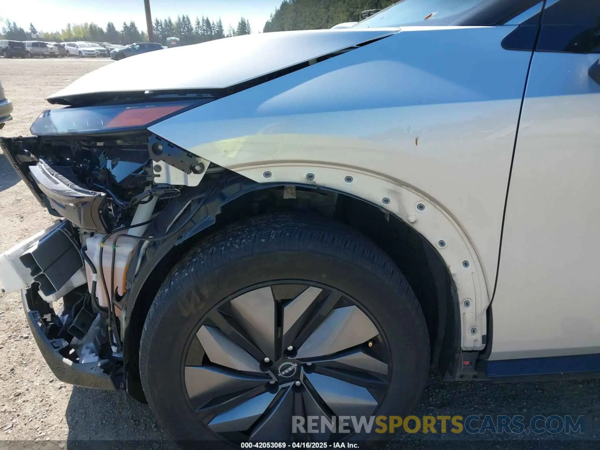 24 Photograph of a damaged car JN1AF0BA2PM407039 NISSAN ARIYA 2023