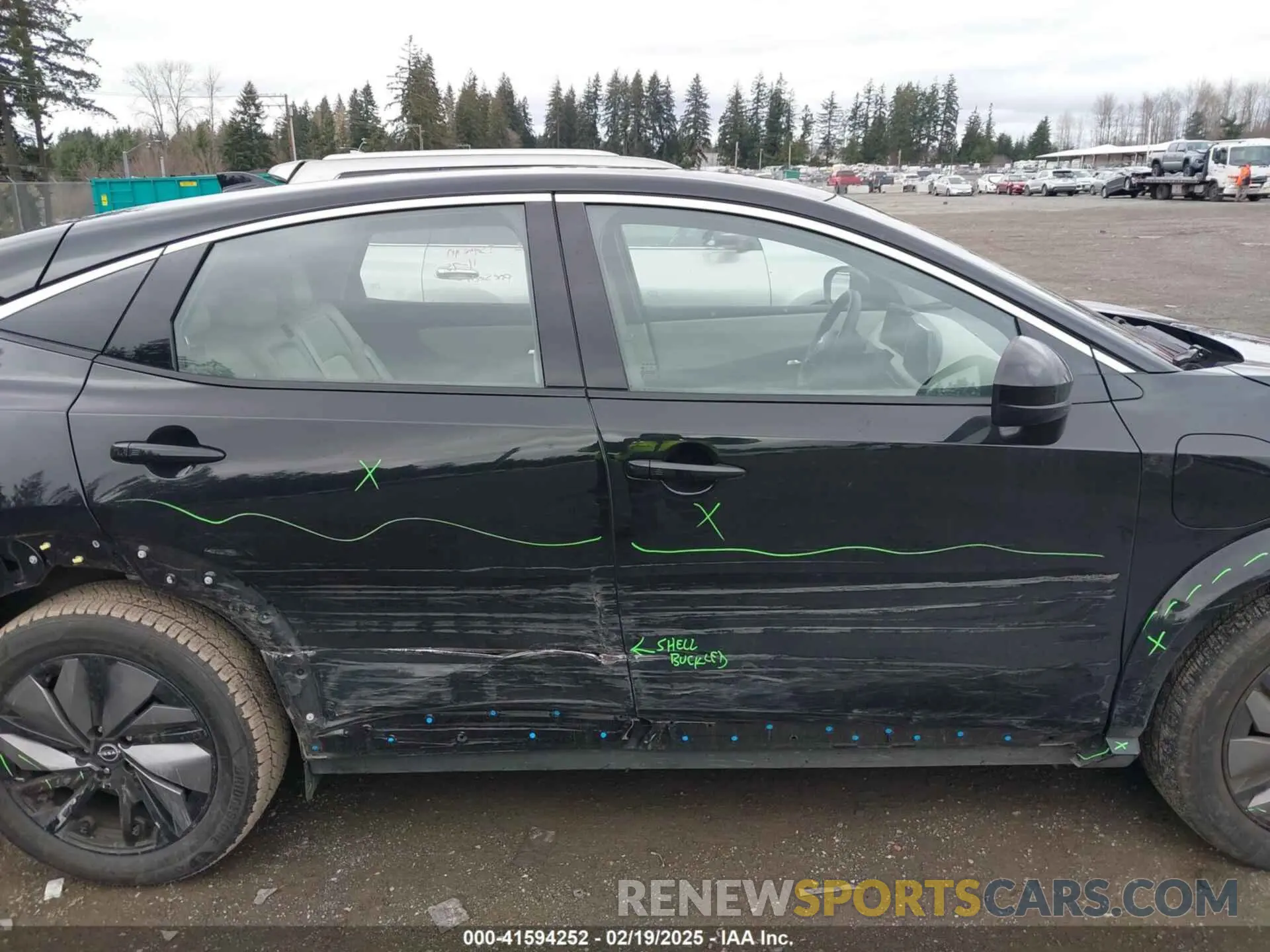 13 Photograph of a damaged car JN1AF0BA3PM407602 NISSAN ARIYA 2023