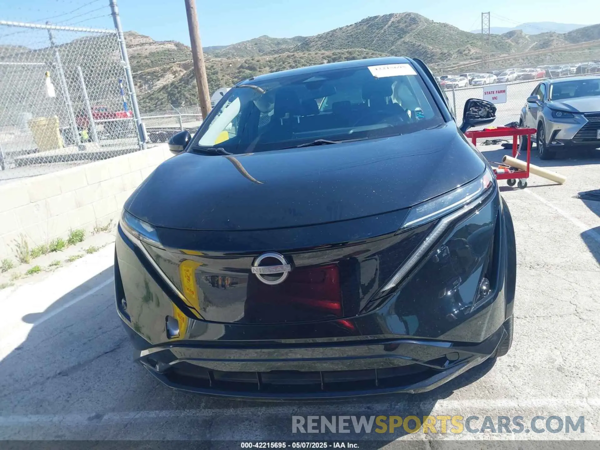 12 Photograph of a damaged car JN1AF0BA4PM407138 NISSAN ARIYA 2023
