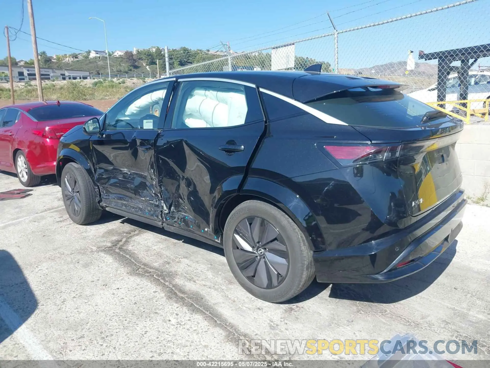 3 Photograph of a damaged car JN1AF0BA4PM407138 NISSAN ARIYA 2023