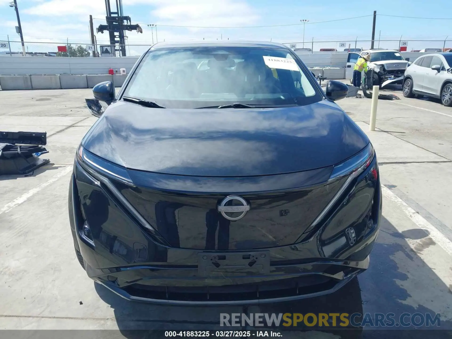 12 Photograph of a damaged car JN1AF0BA8PM405957 NISSAN ARIYA 2023