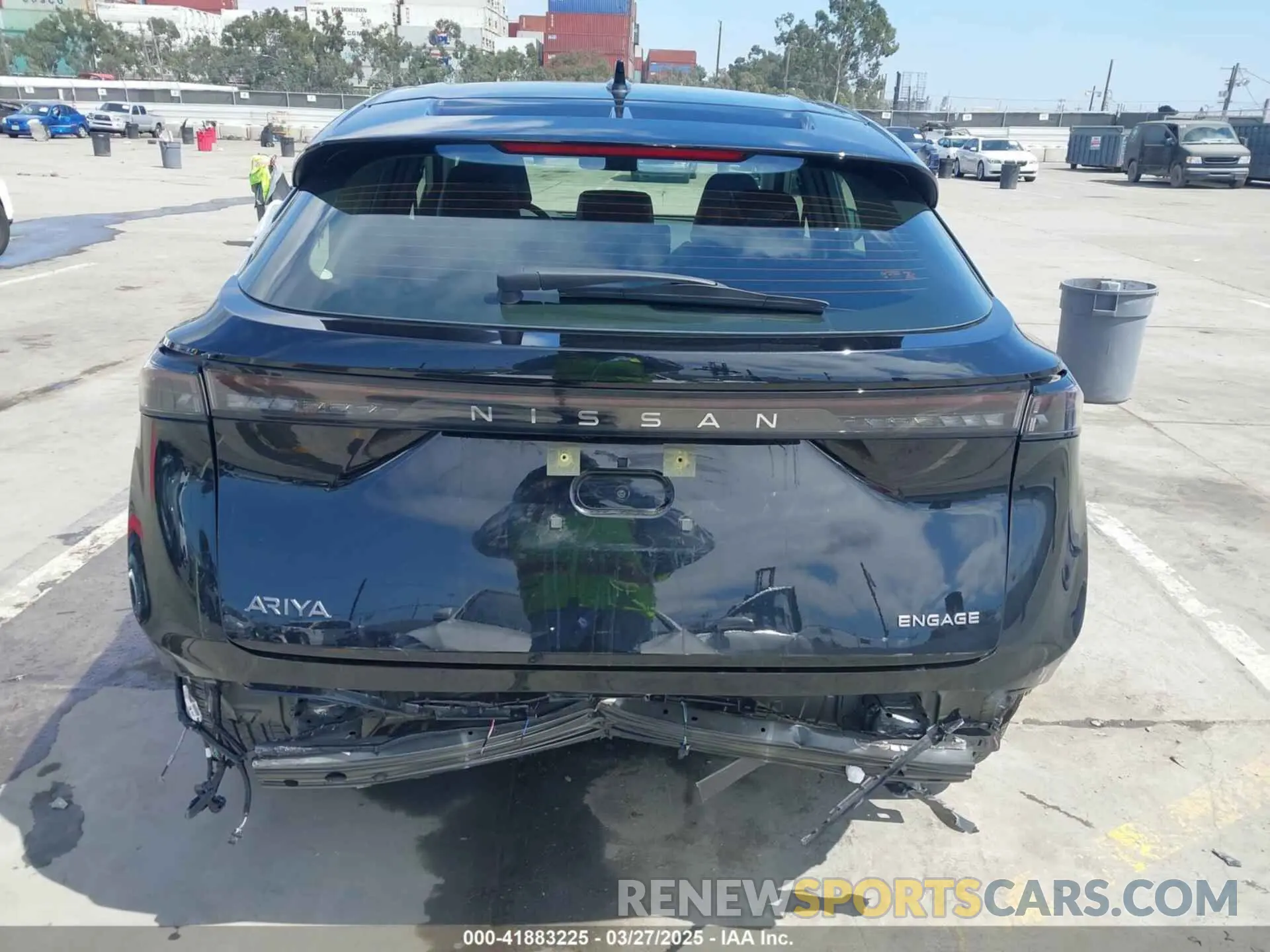 16 Photograph of a damaged car JN1AF0BA8PM405957 NISSAN ARIYA 2023