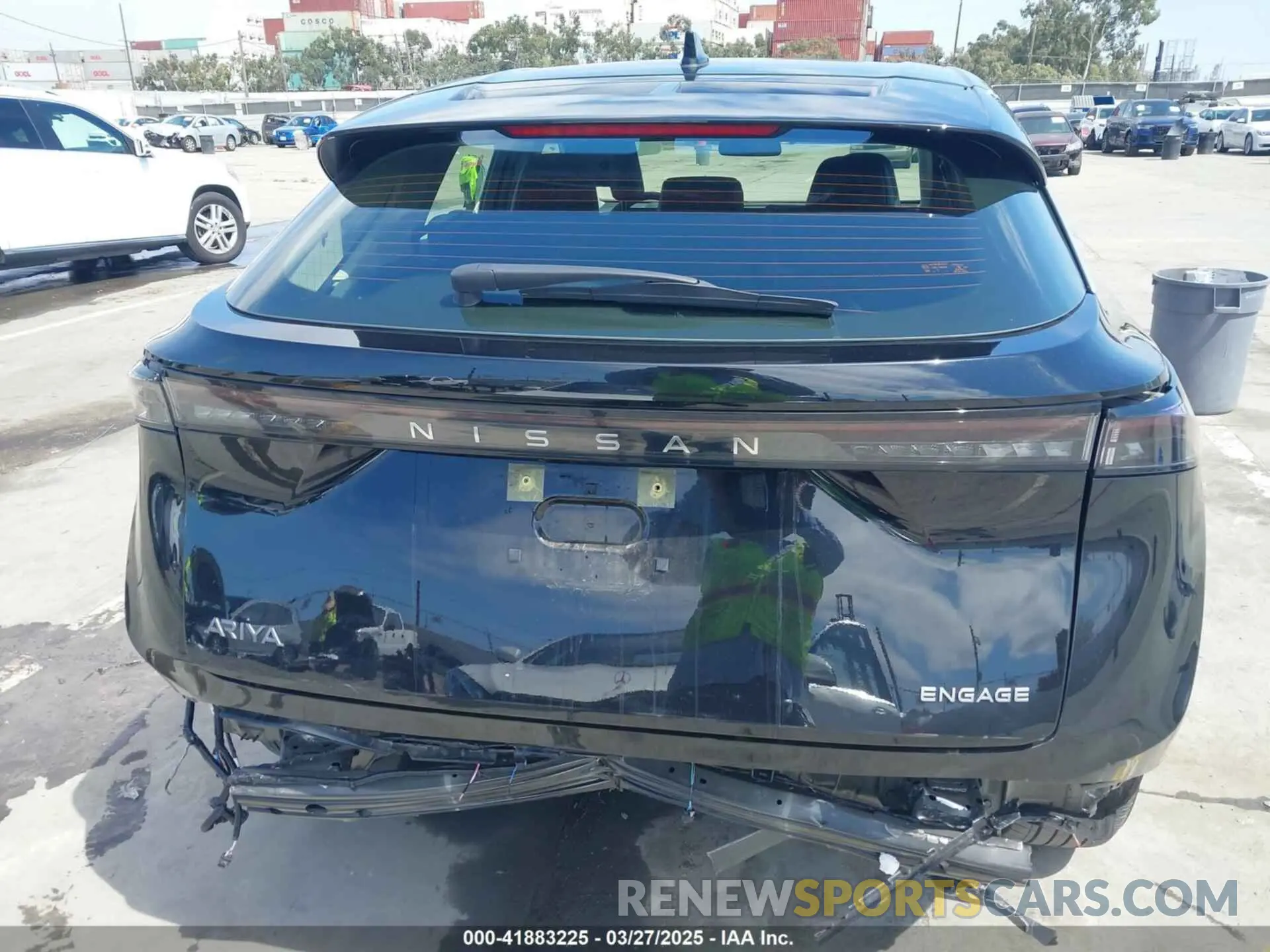6 Photograph of a damaged car JN1AF0BA8PM405957 NISSAN ARIYA 2023