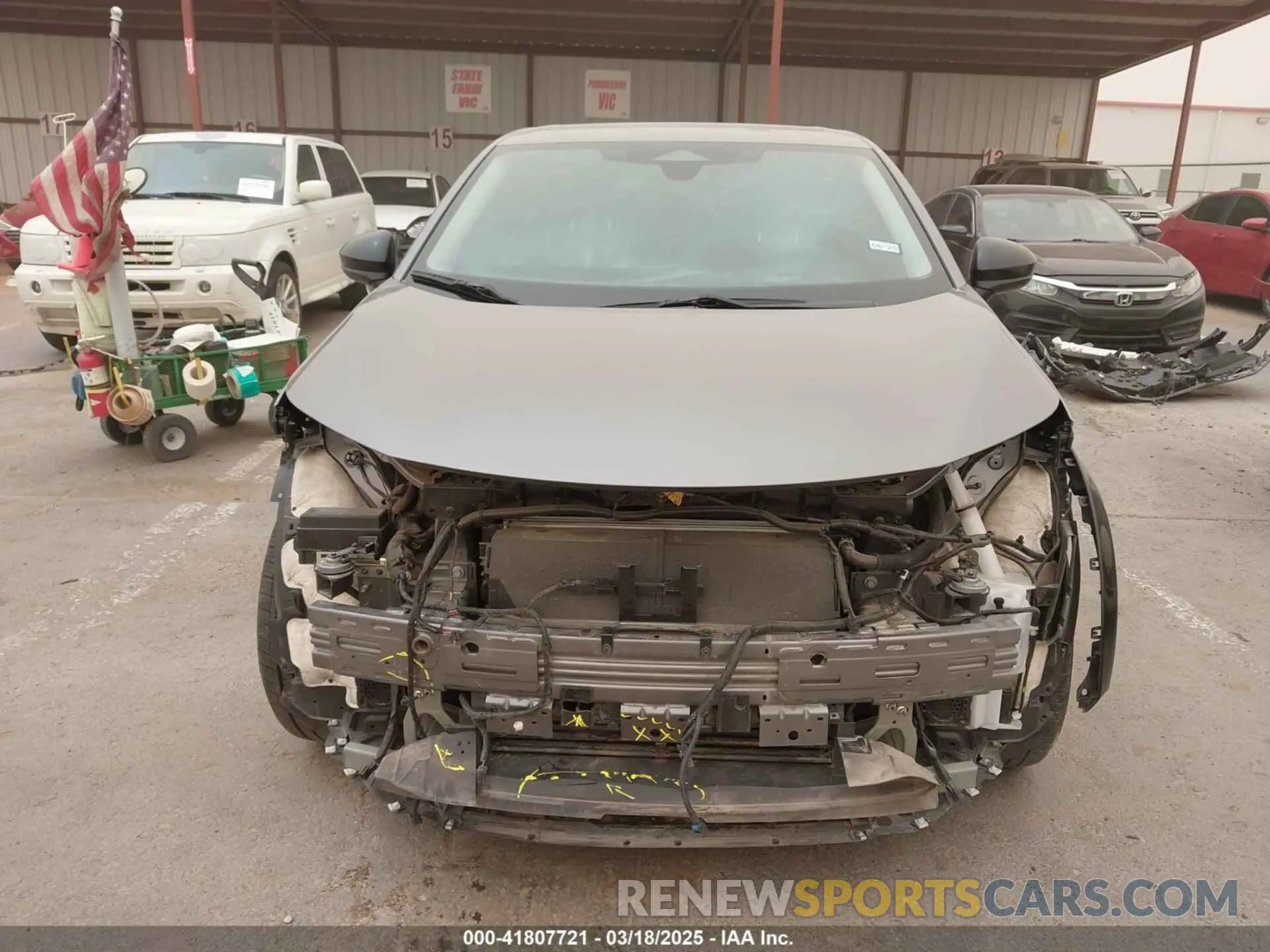 12 Photograph of a damaged car JN1AF0BA9PM408091 NISSAN ARIYA 2023